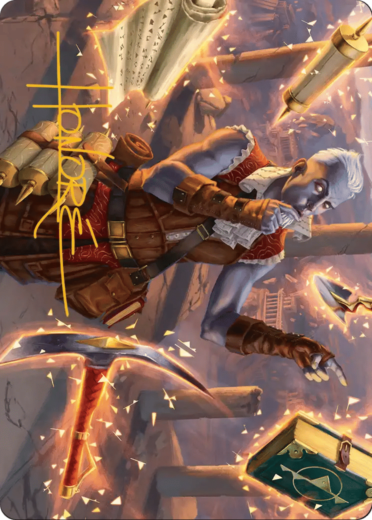 Dig Site Inventory — Secrets of Strixhaven Art Series — Magic: The Gathering