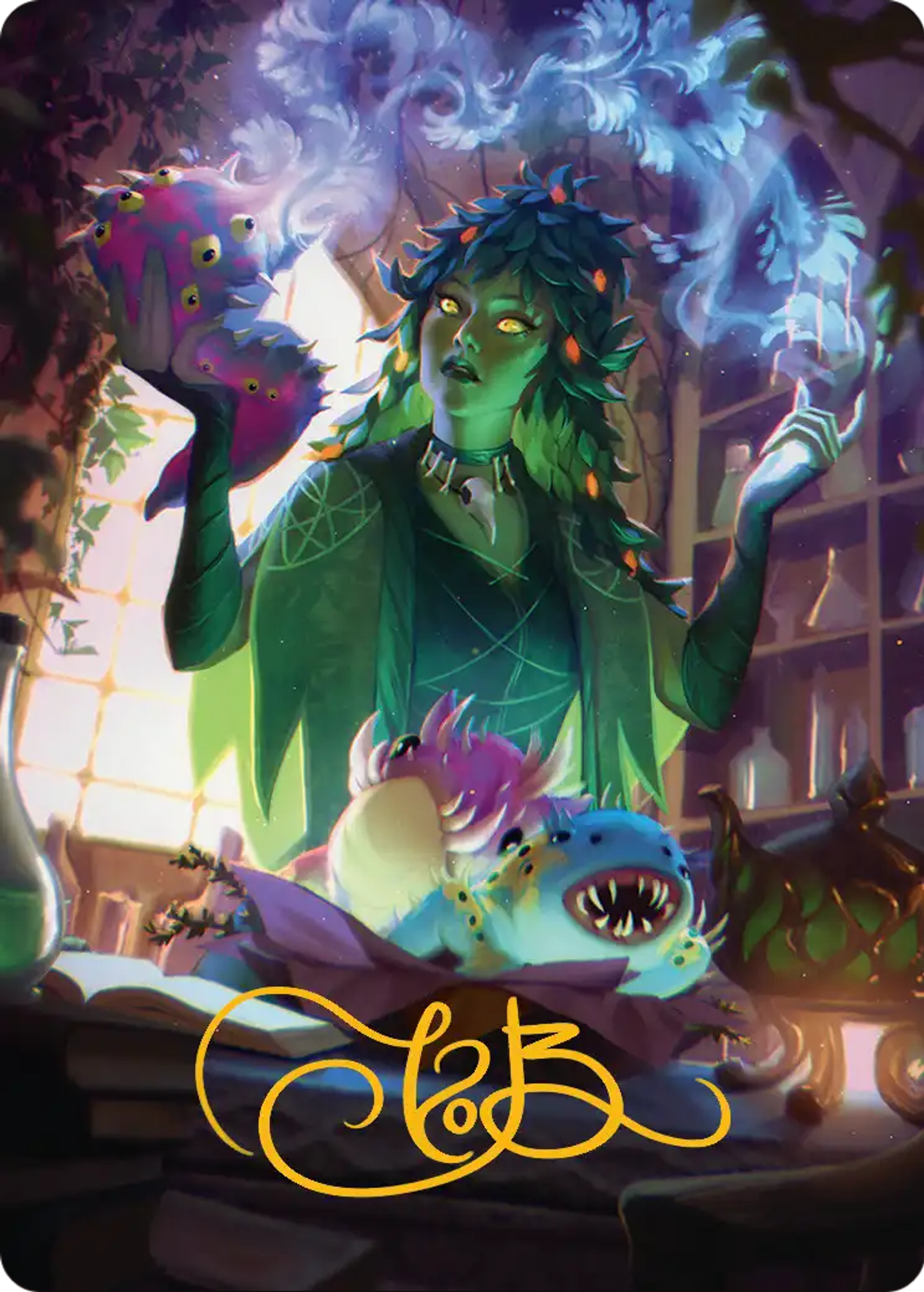 Dina, Essence Brewer — Secrets of Strixhaven Art Series — Magic: The Gathering