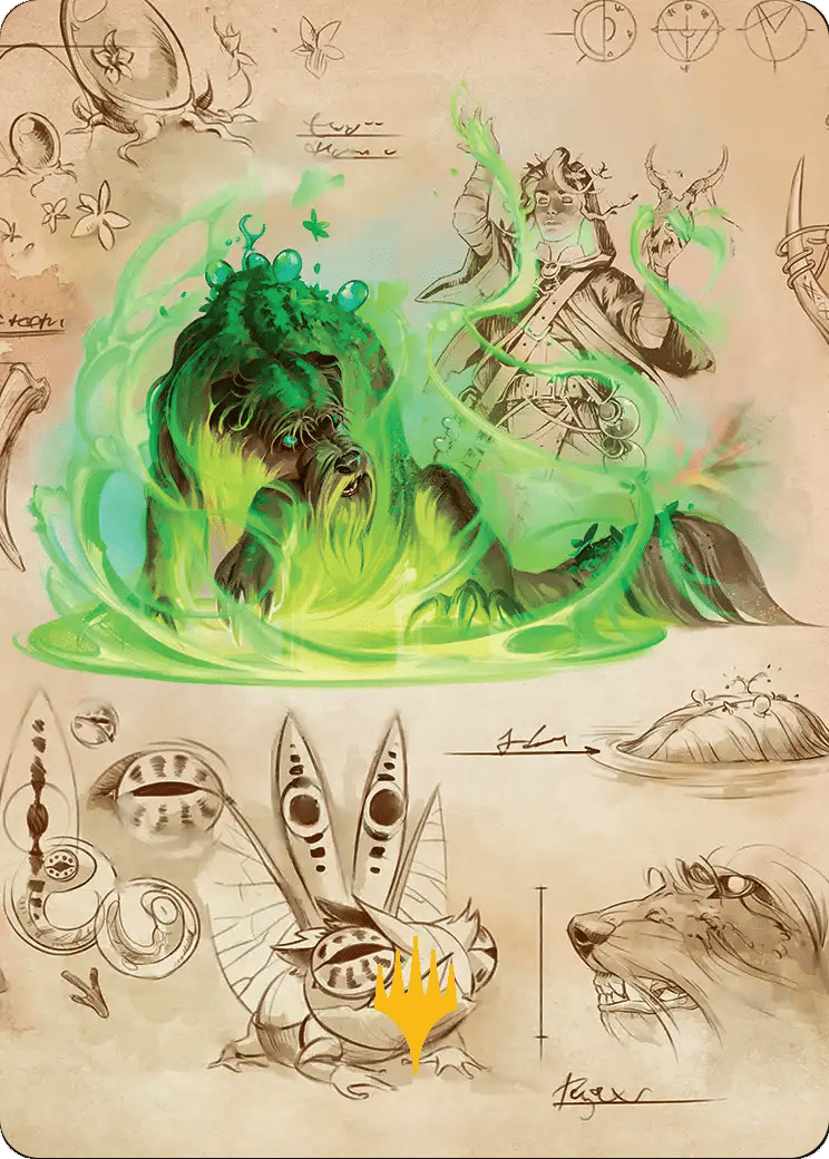 Germination Practicum — Secrets of Strixhaven Art Series — Magic: The Gathering