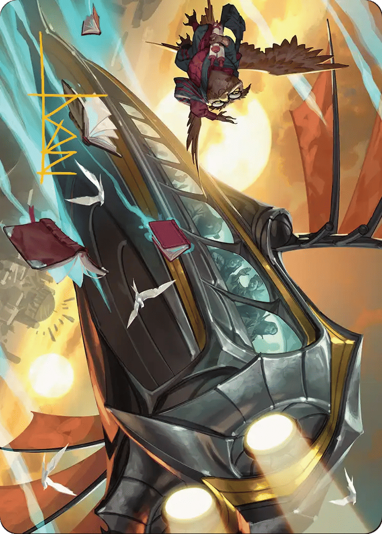 Strixhaven Skycoach — Secrets of Strixhaven Art Series — Magic: The Gathering
