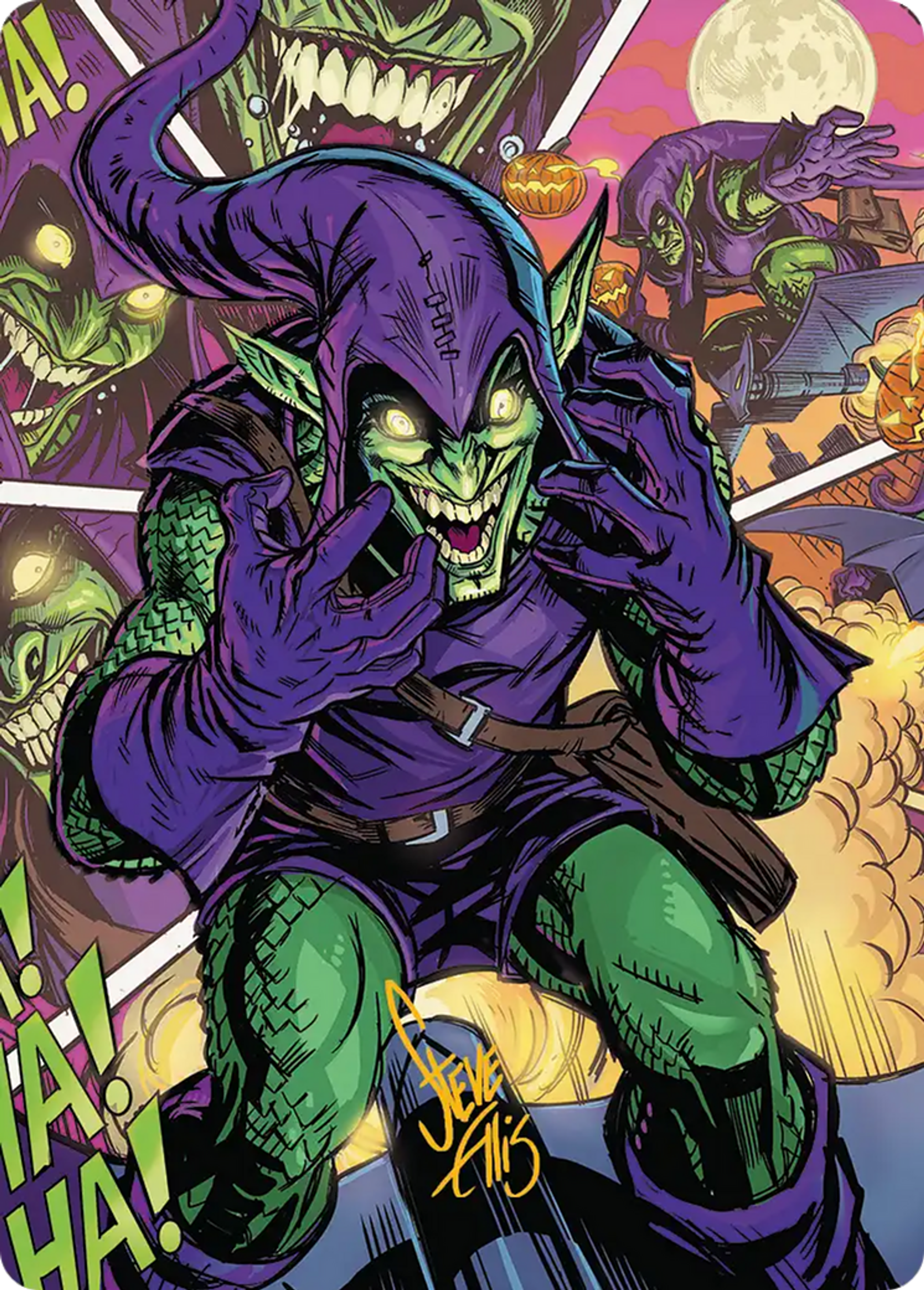 Green Goblin — Marvel's Spider-Man Art Series — Magic: The Gathering