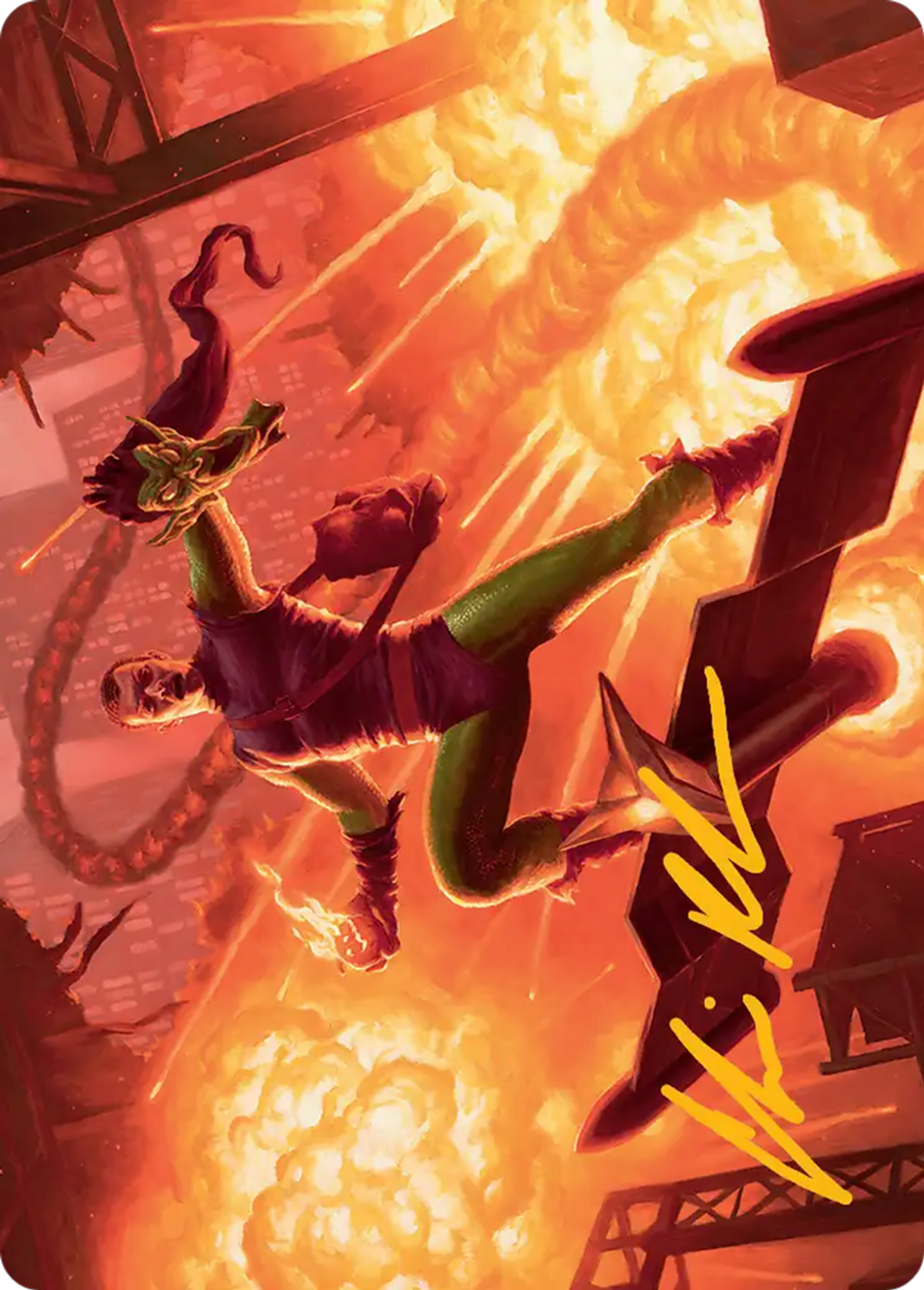 Green Goblin, Revenant — Marvel's Spider-Man Art Series — Magic: The Gathering