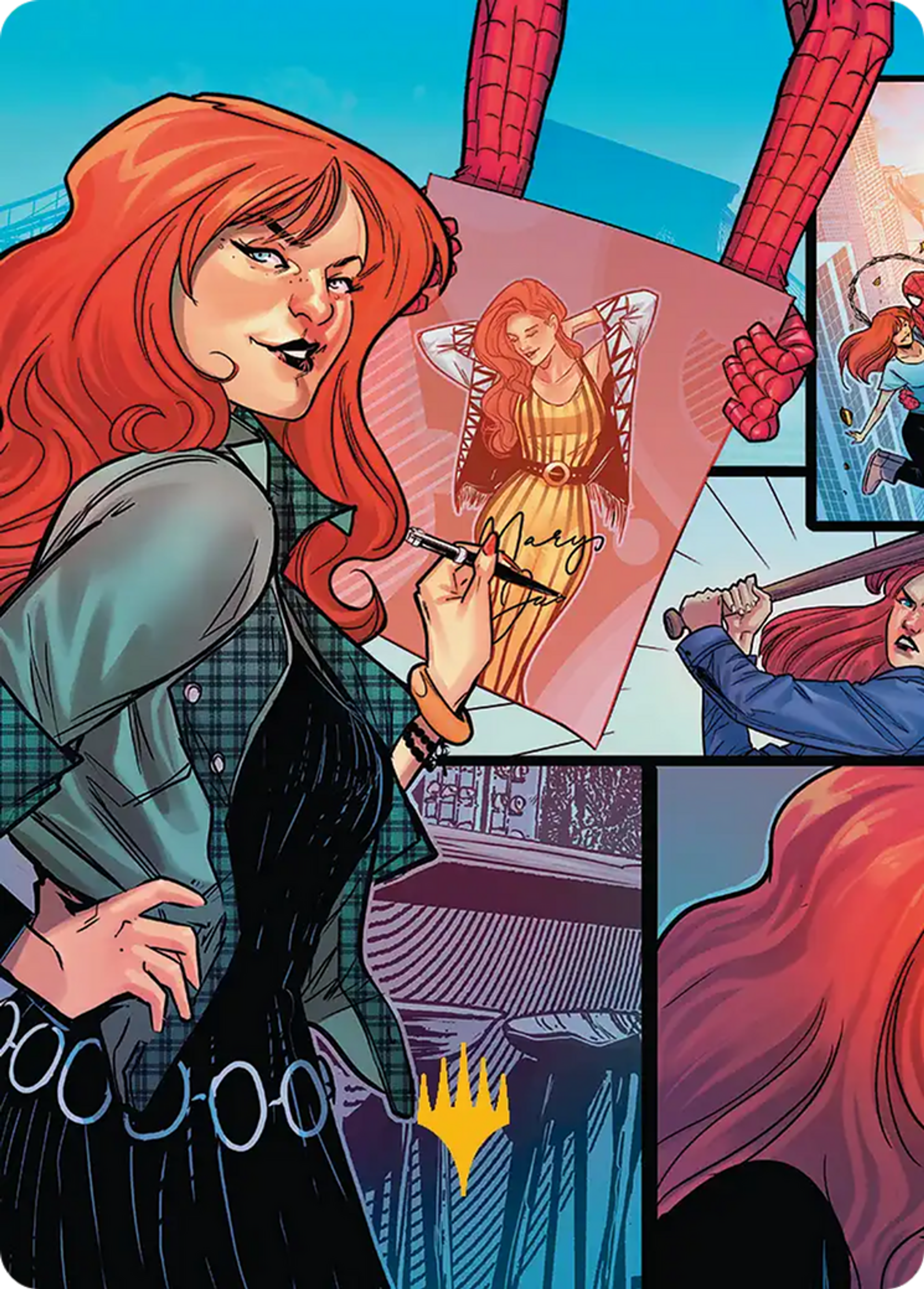 Mary Jane Watson — Marvel's Spider-Man Art Series — Magic: The Gathering