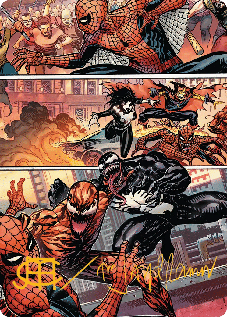 Maximum Carnage — Marvel's Spider-Man Art Series — Magic: The Gathering