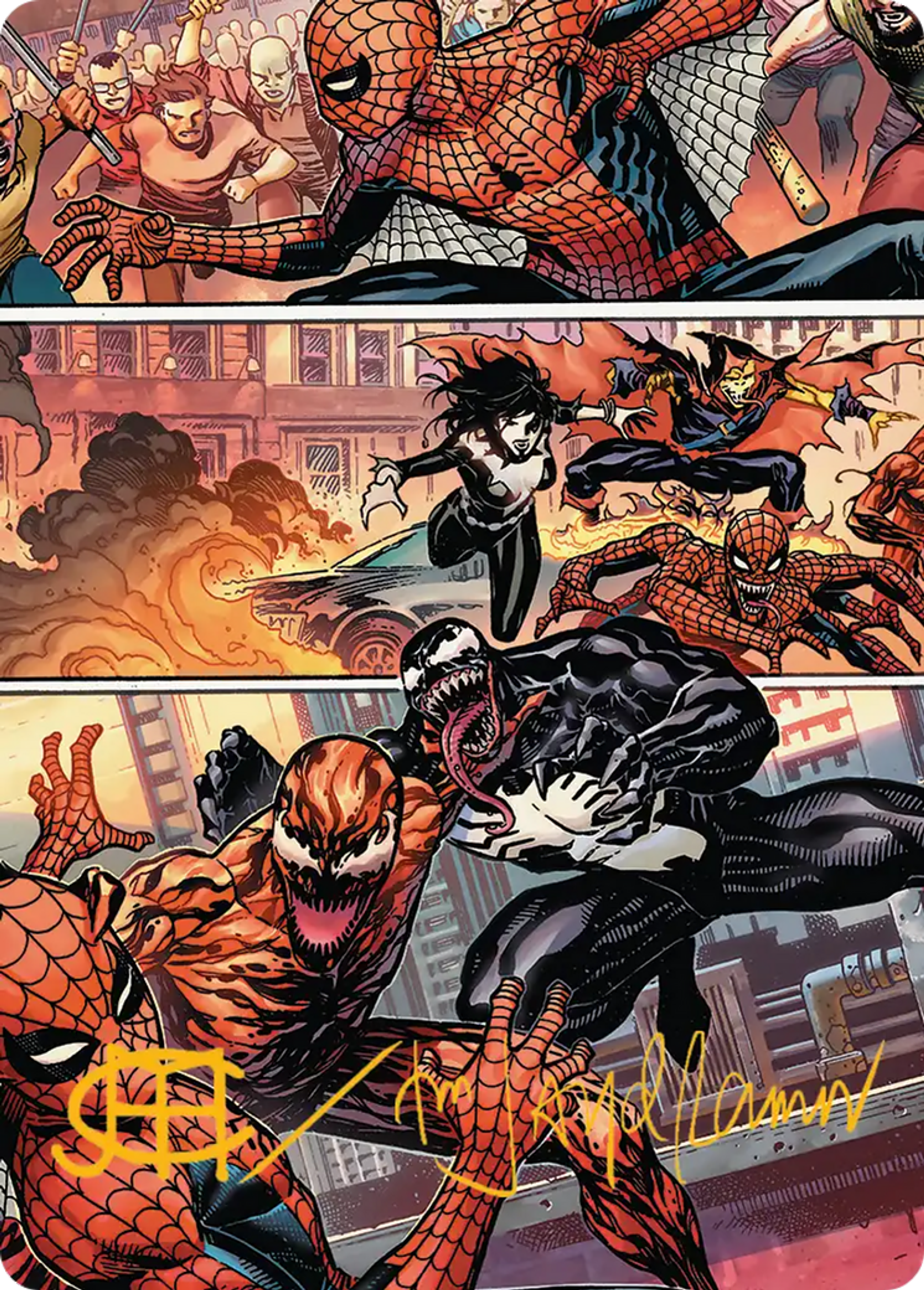 Maximum Carnage — Marvel's Spider-Man Art Series — Magic: The Gathering