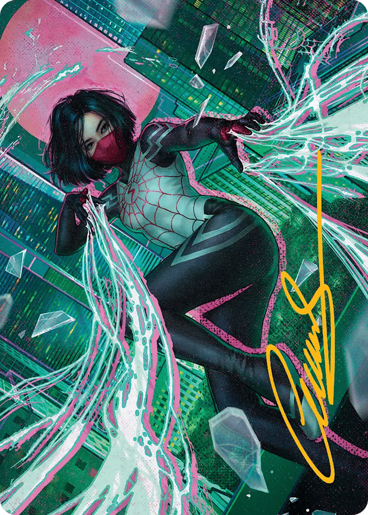 Silk, Web Weaver — Marvel's Spider-Man Art Series — Magic: The Gathering