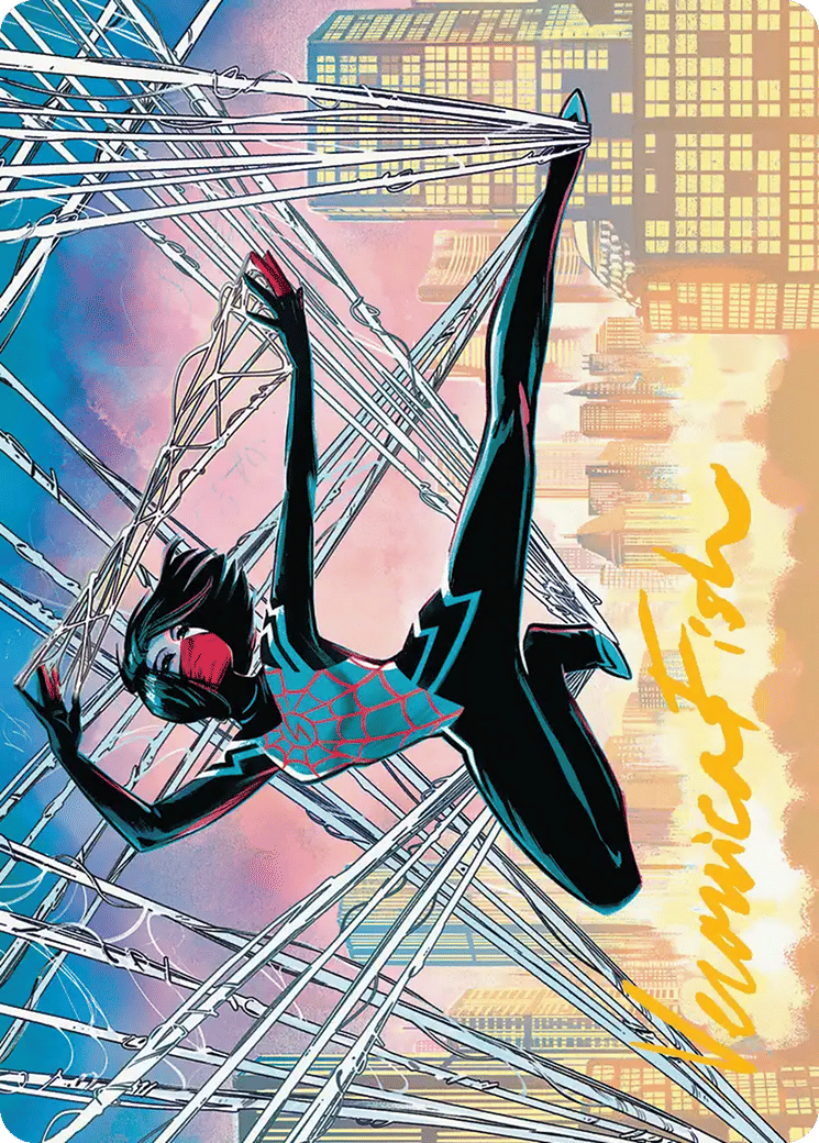 Silk, Web Weaver — Marvel's Spider-Man Art Series — Magic: The Gathering
