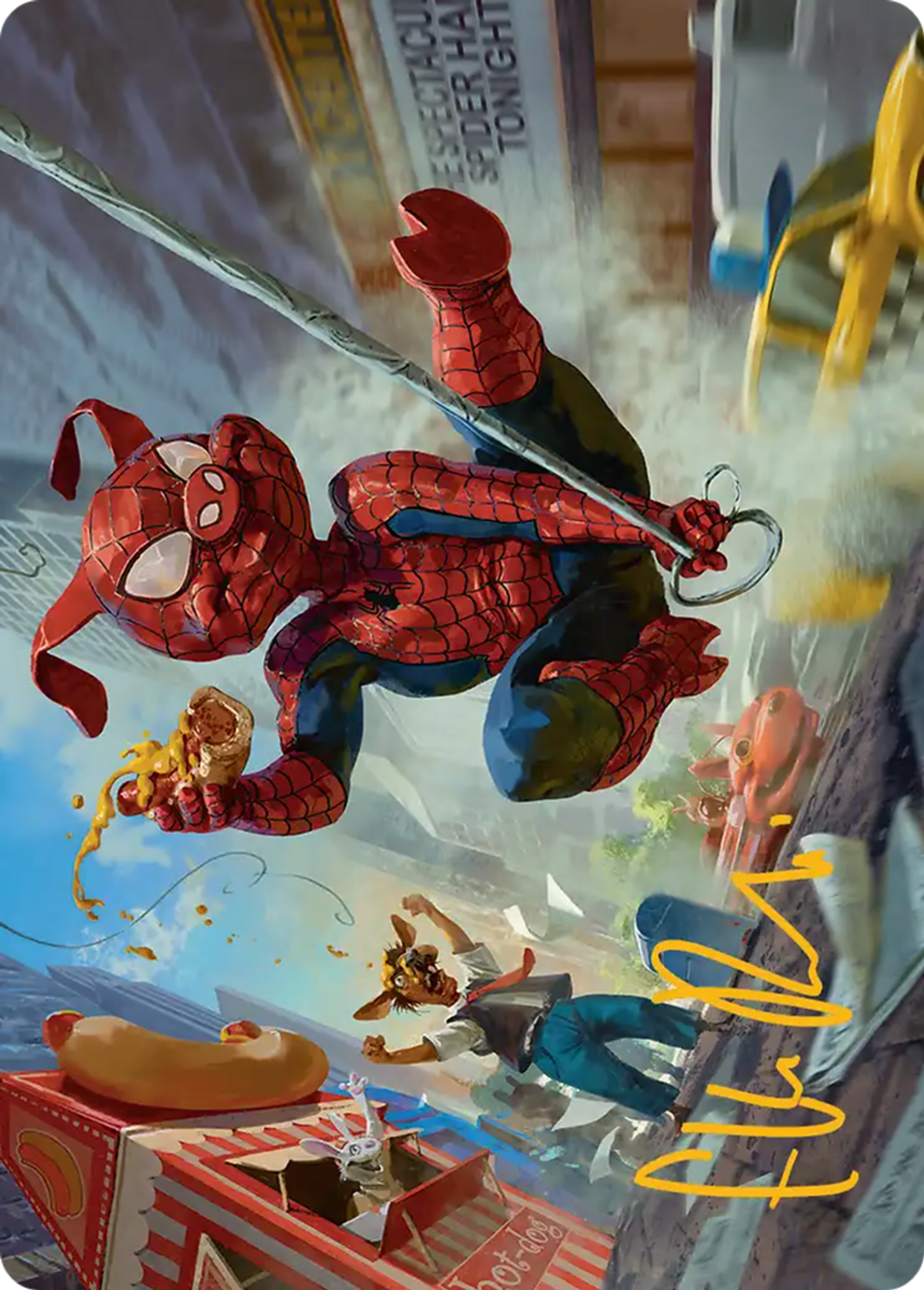 Spider-Ham, Peter Porker — Marvel's Spider-Man Art Series — Magic: The Gathering