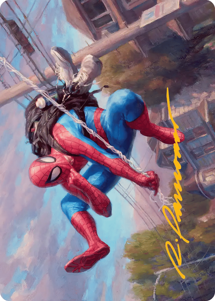 Spider-Man, Web-Slinger — Marvel's Spider-Man Art Series — Magic: The Gathering