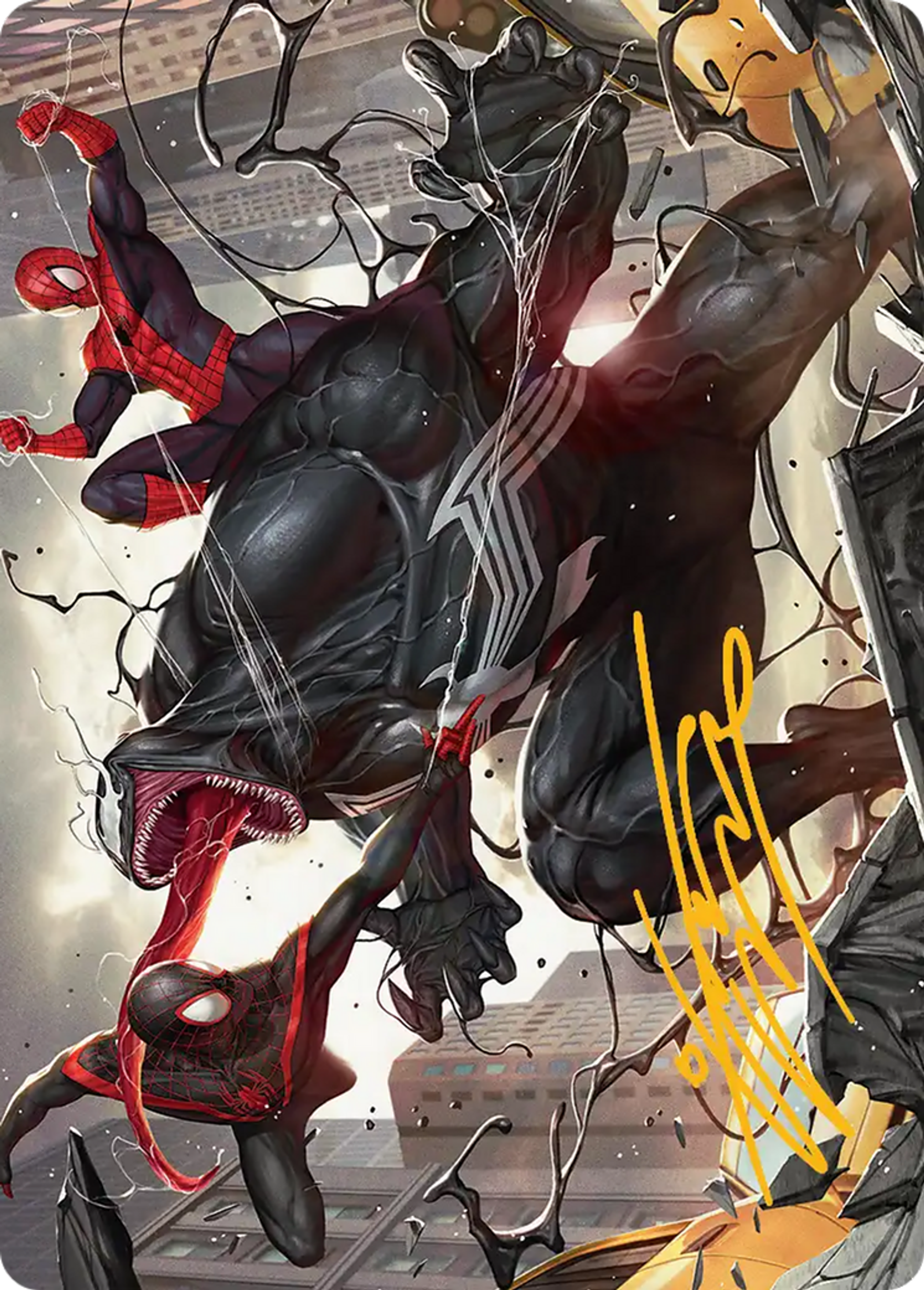 Terrific Team-Up — Marvel's Spider-Man Art Series — Magic: The Gathering
