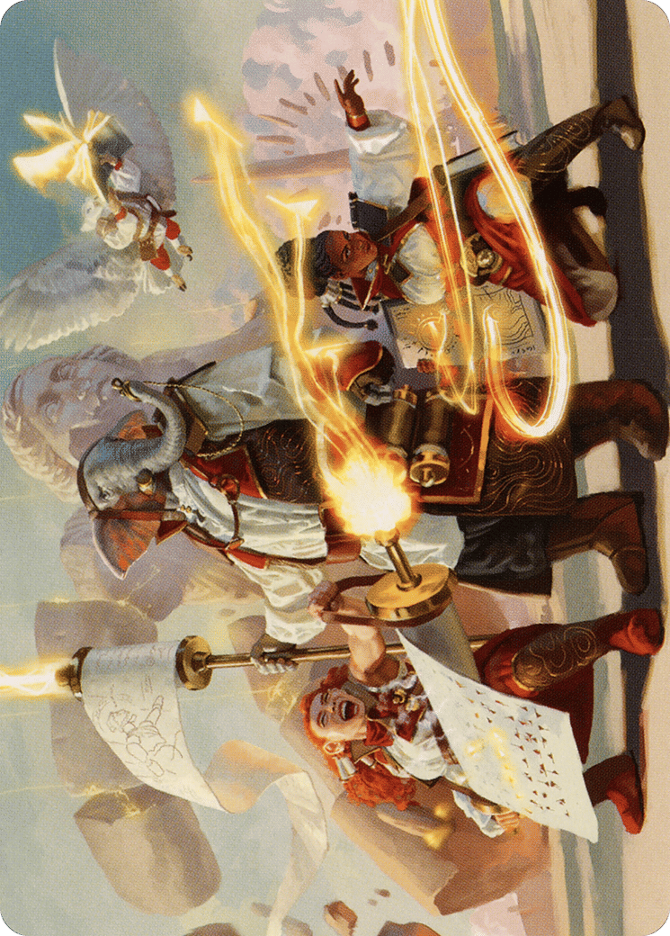 Lorehold Command — Strixhaven Art Series — Magic: The Gathering