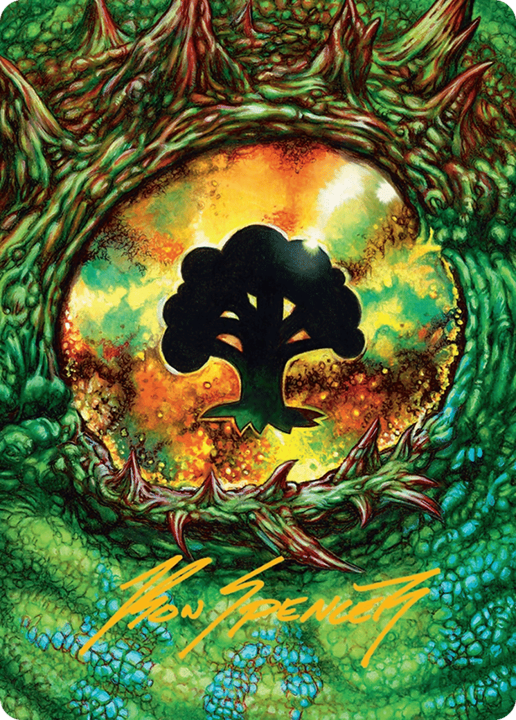 Forest — Tarkir: Dragonstorm Art Series — Magic: The Gathering