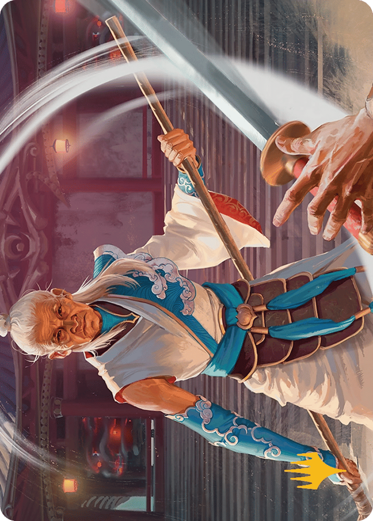 Humbling Elder — Tarkir: Dragonstorm Art Series — Magic: The Gathering