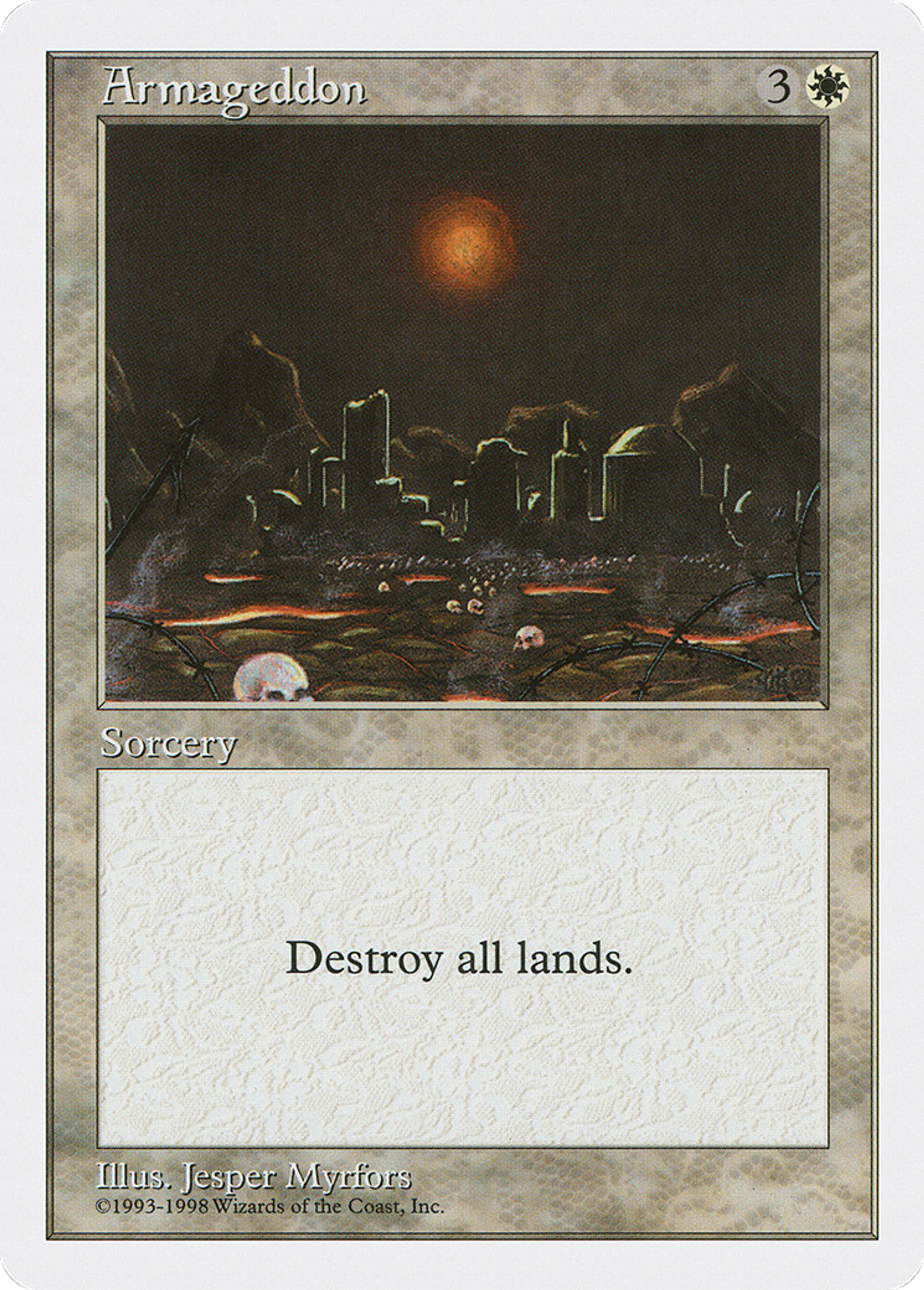Armageddon — Anthologies — Magic: The Gathering