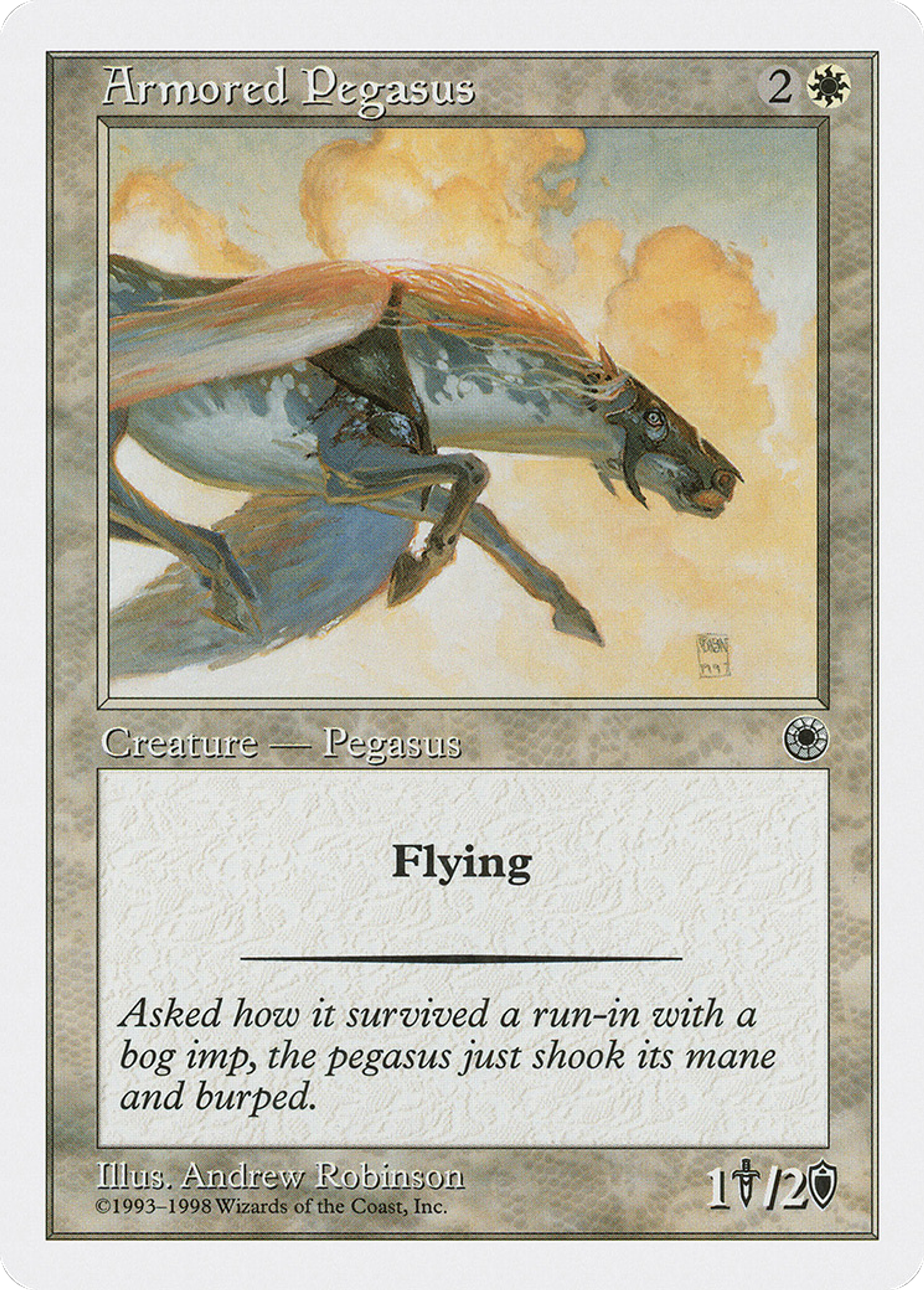 Armored Pegasus — Anthologies — Magic: The Gathering