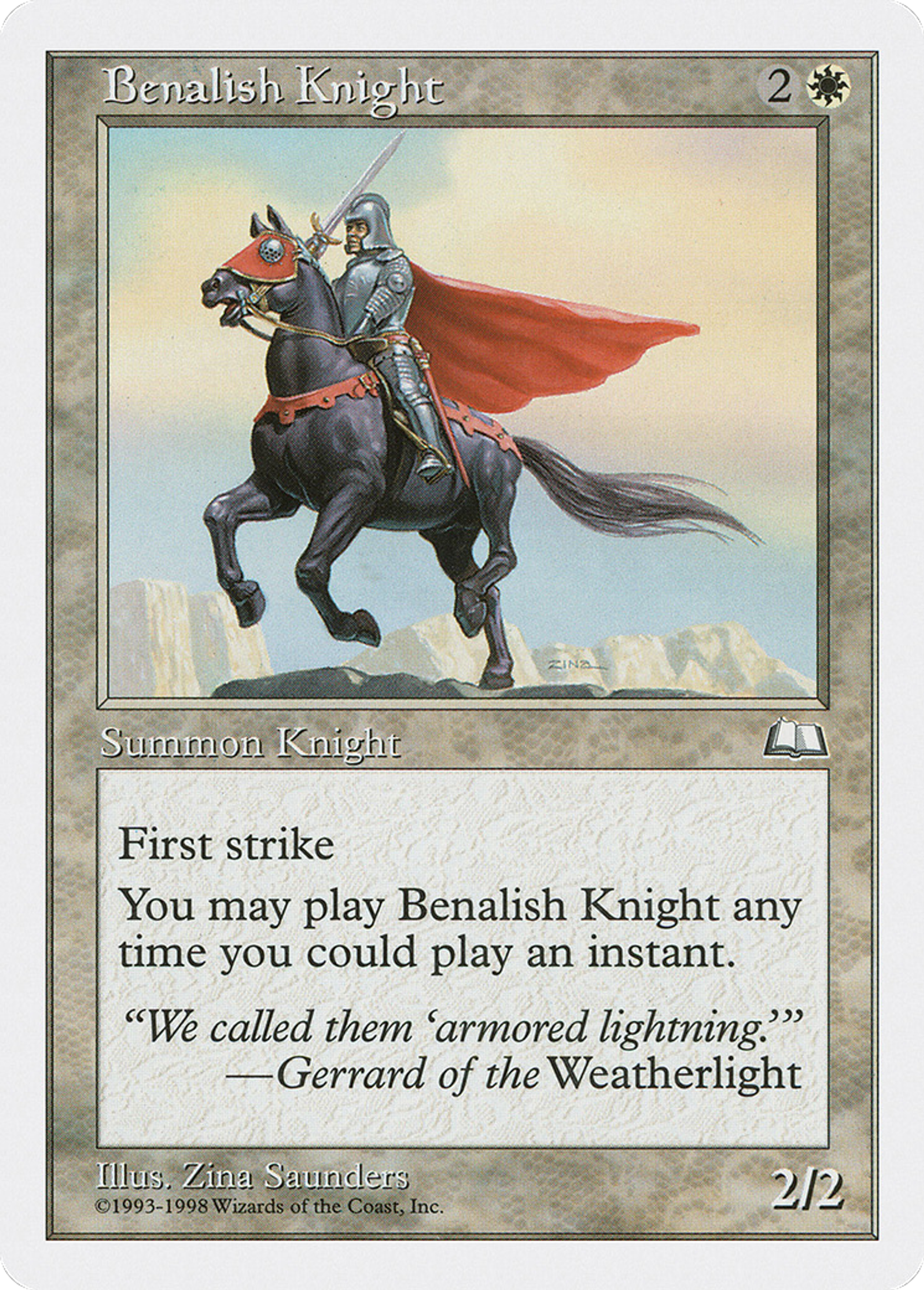 Benalish Knight — Anthologies — Magic: The Gathering