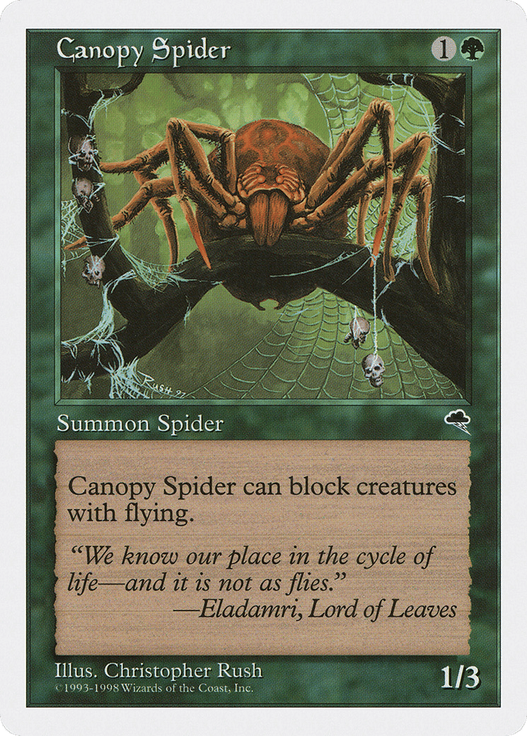 Canopy Spider — Anthologies — Magic: The Gathering