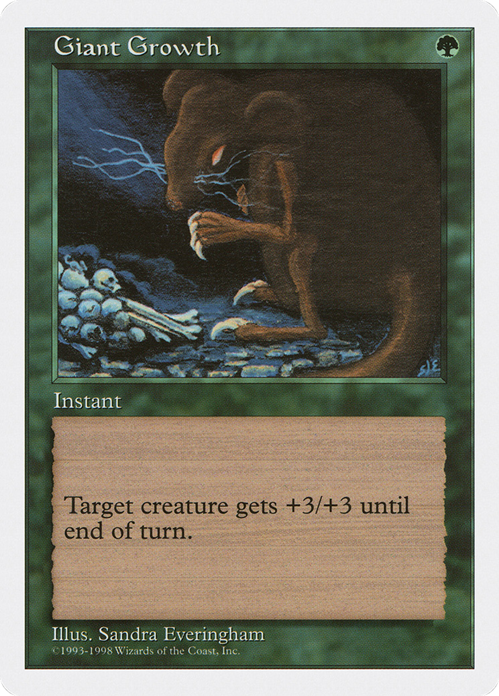 Giant Growth — Anthologies — Magic: The Gathering