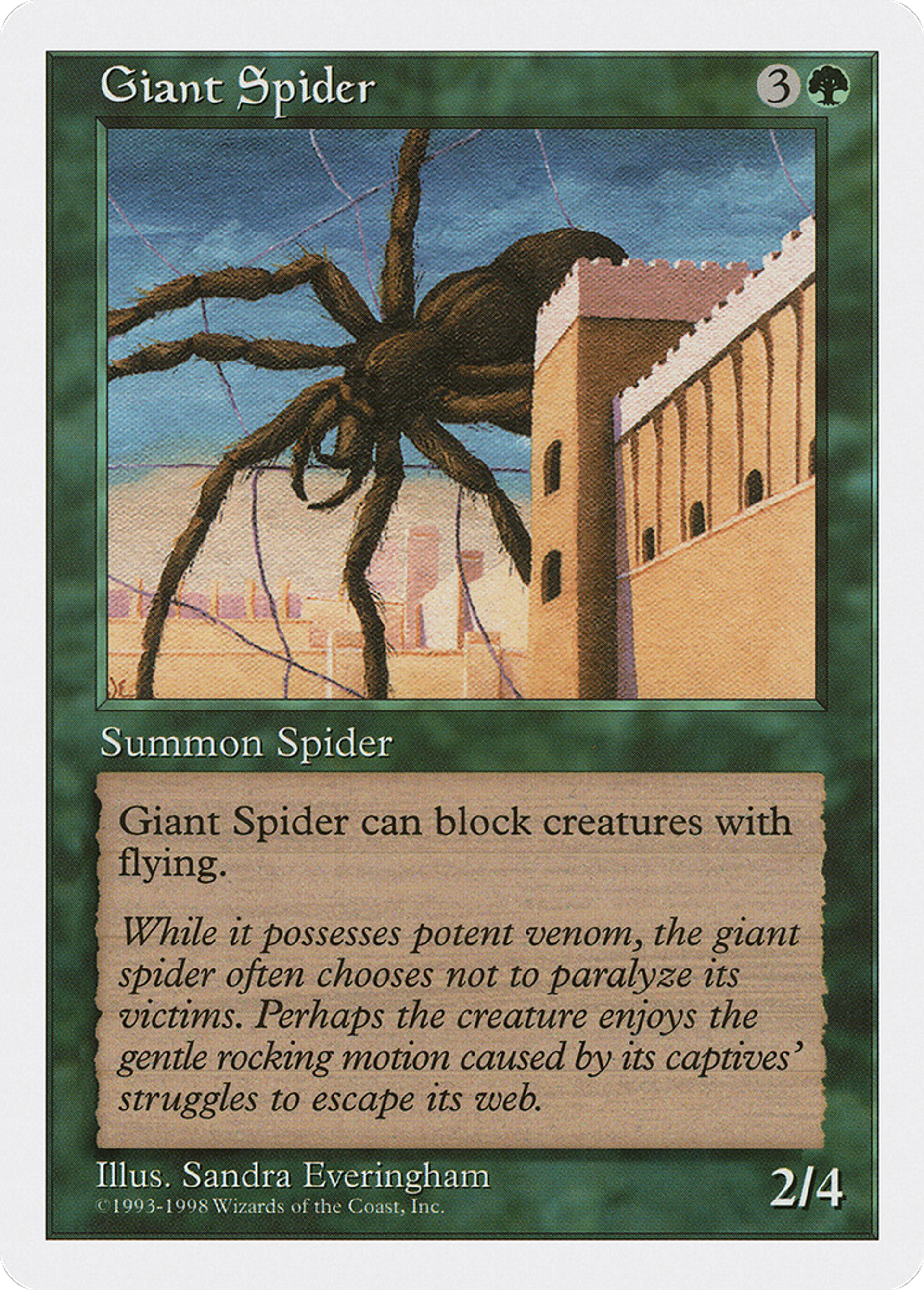Giant Spider — Anthologies — Magic: The Gathering