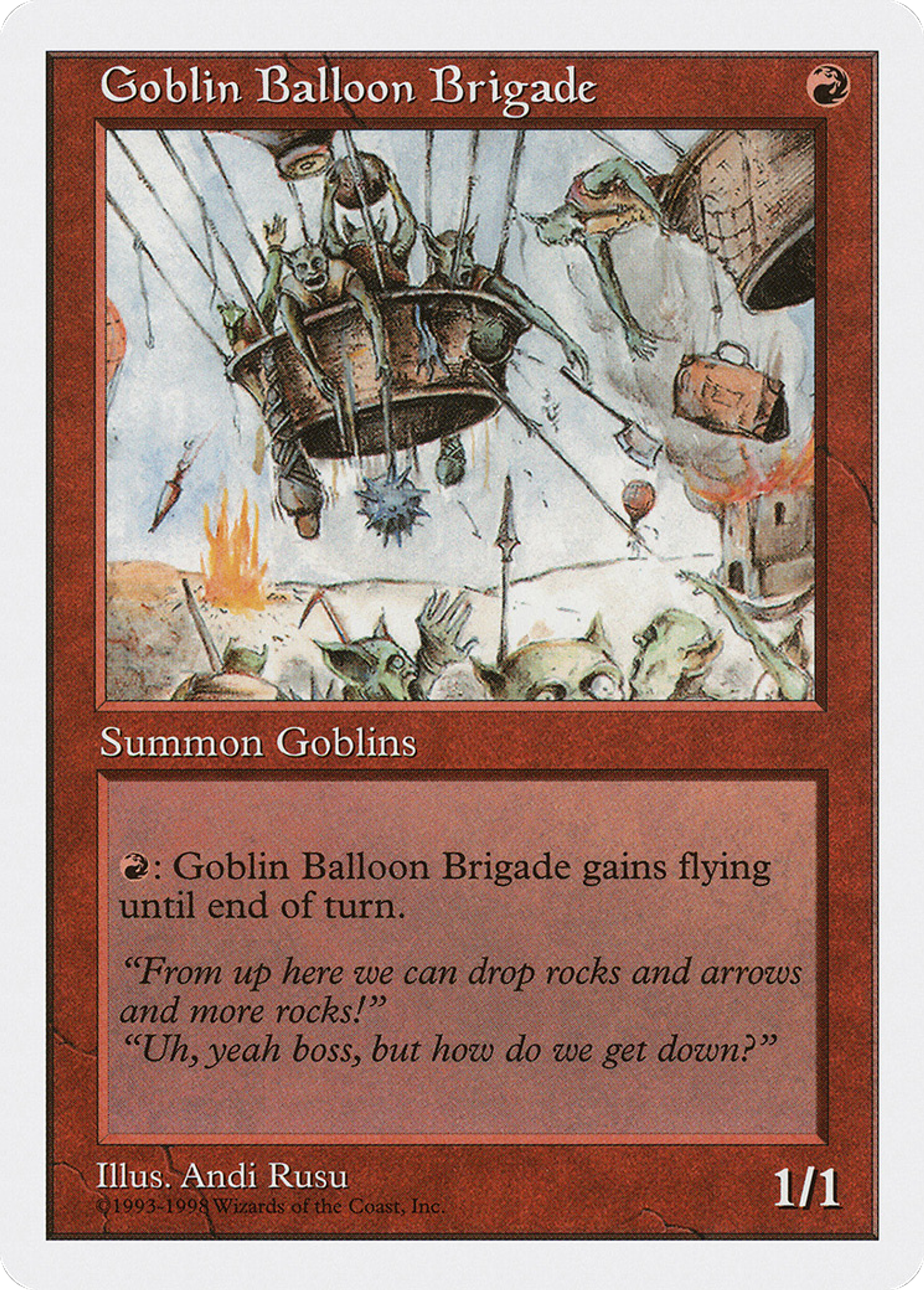 Goblin Balloon Brigade — Anthologies — Magic: The Gathering
