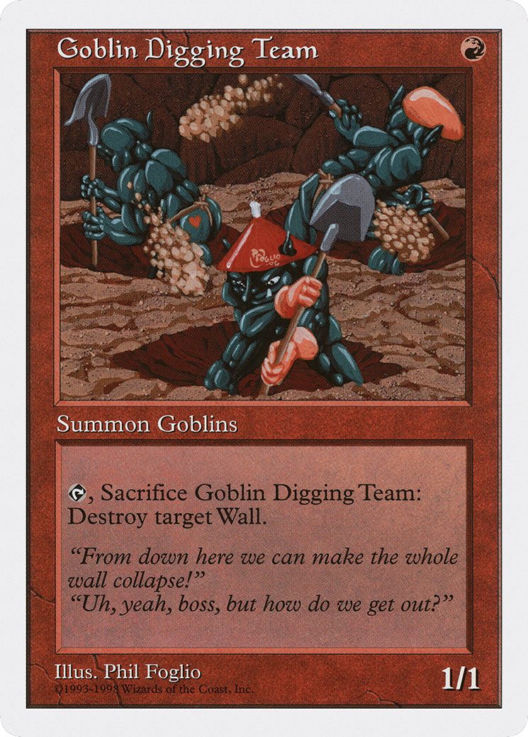 Goblin Digging Team — Anthologies — Magic: The Gathering