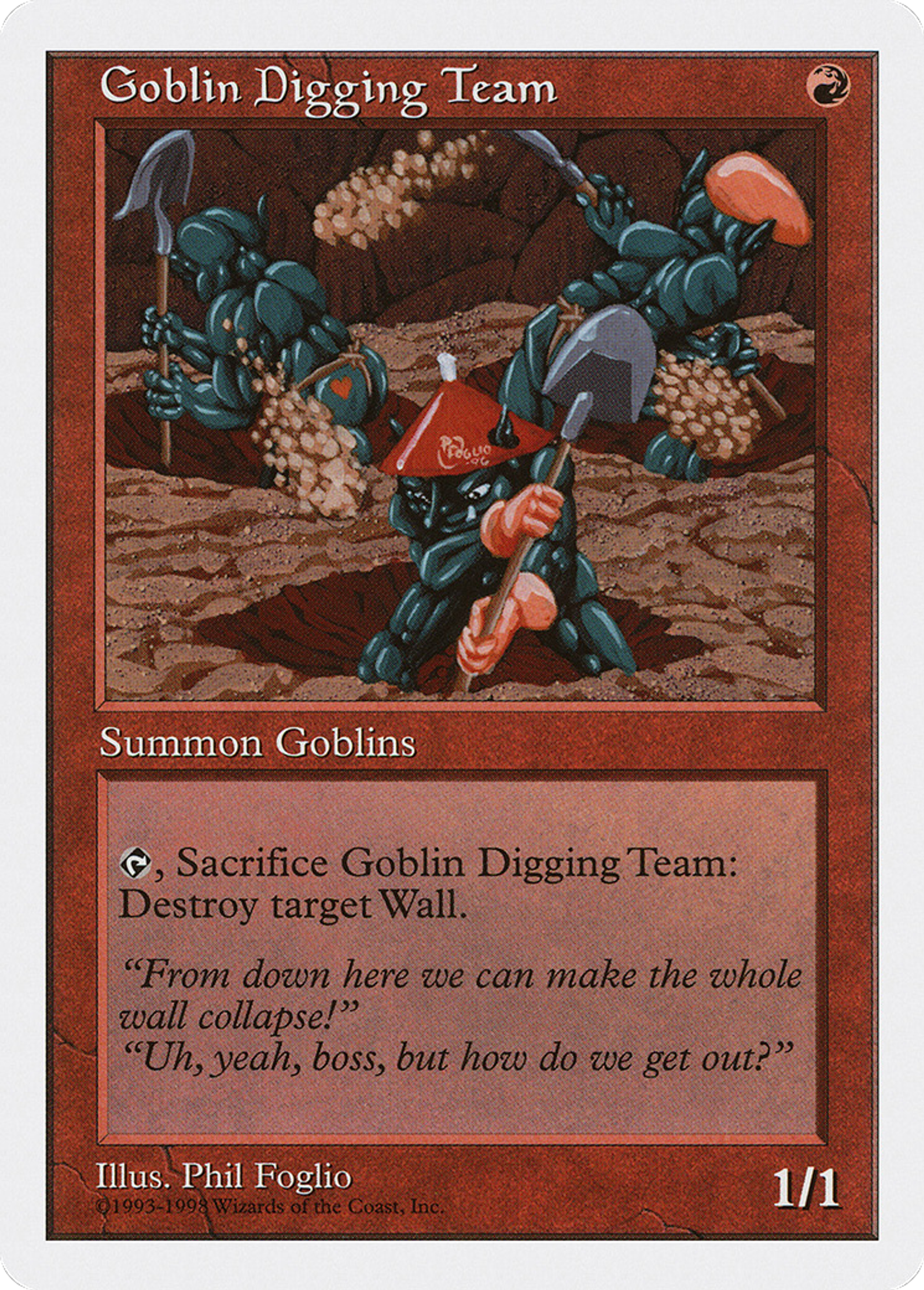 Goblin Digging Team — Anthologies — Magic: The Gathering