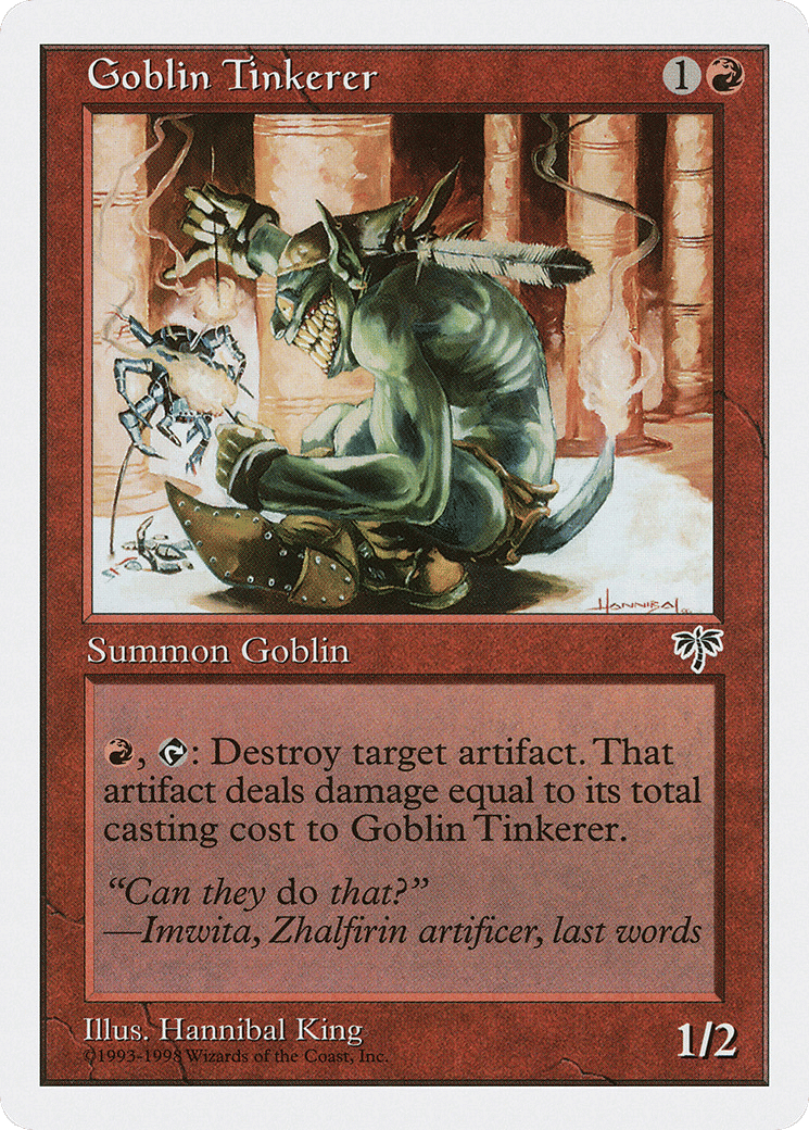 Goblin Tinkerer — Anthologies — Magic: The Gathering