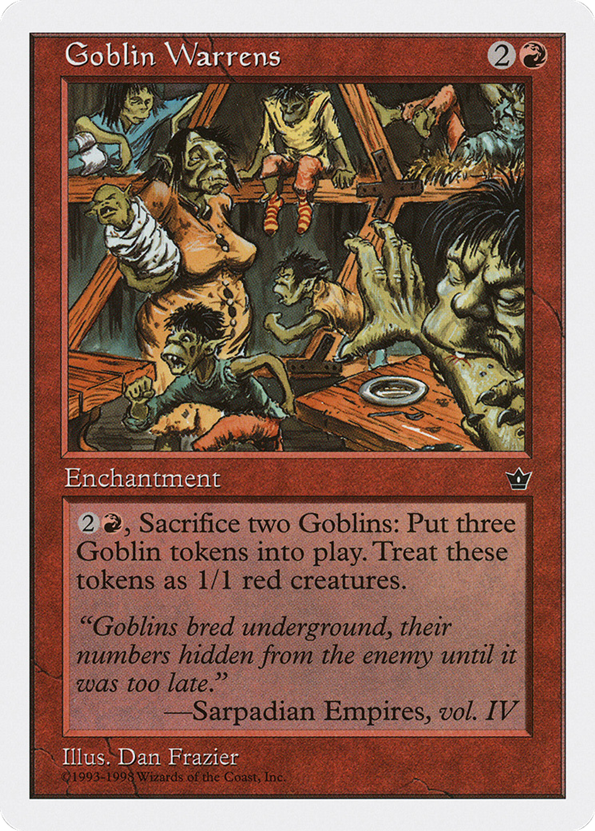 Goblin Warrens — Anthologies — Magic: The Gathering