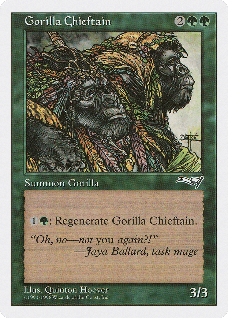 Gorilla Chieftain — Anthologies — Magic: The Gathering