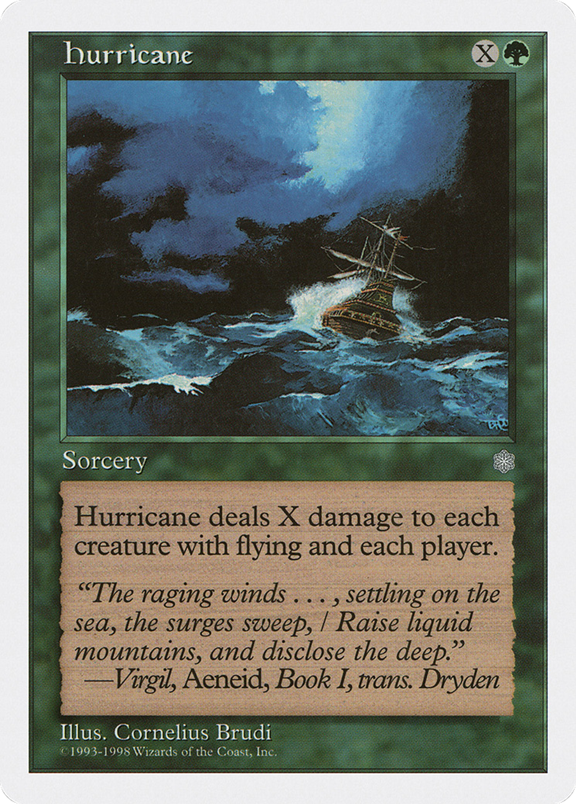 Hurricane — Anthologies — Magic: The Gathering