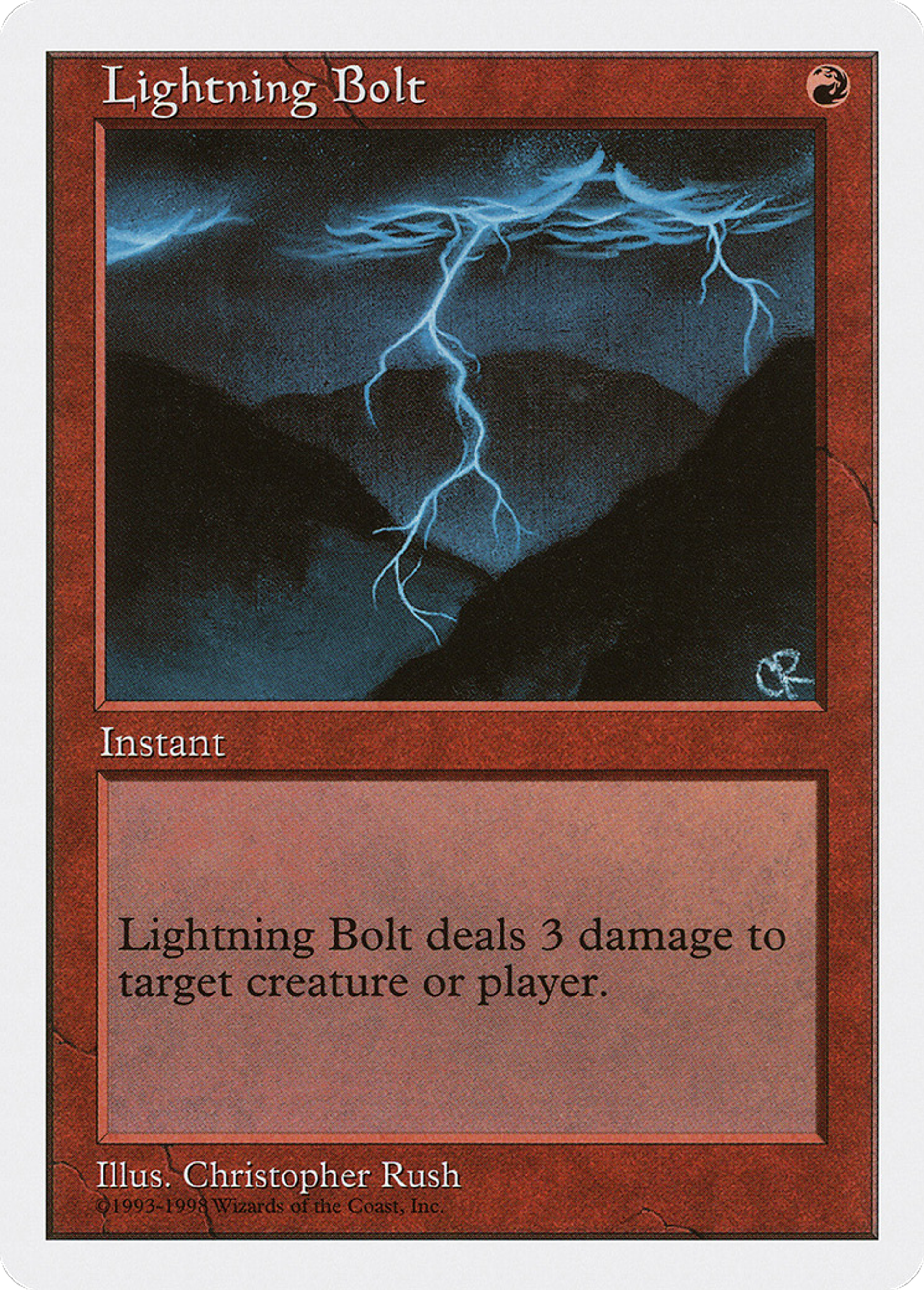 Lightning Bolt — Anthologies — Magic: The Gathering