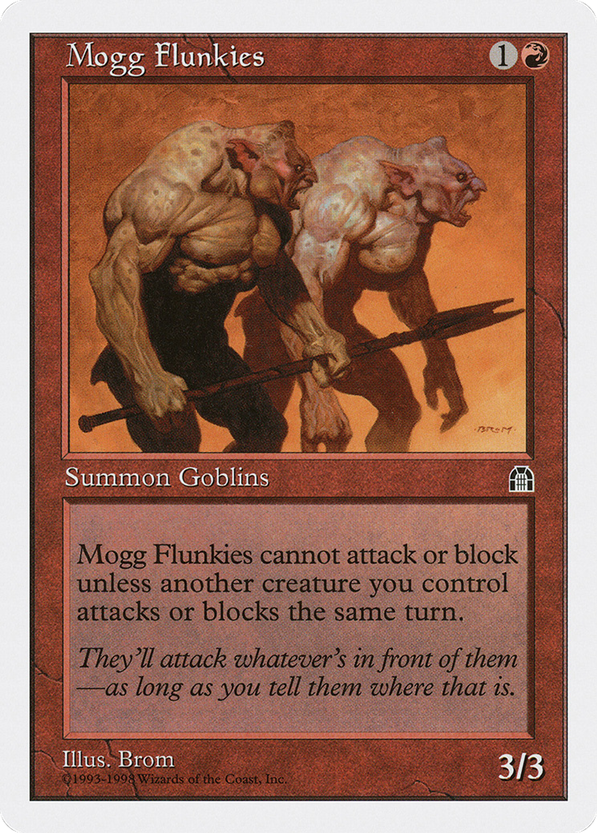 Mogg Flunkies — Anthologies — Magic: The Gathering