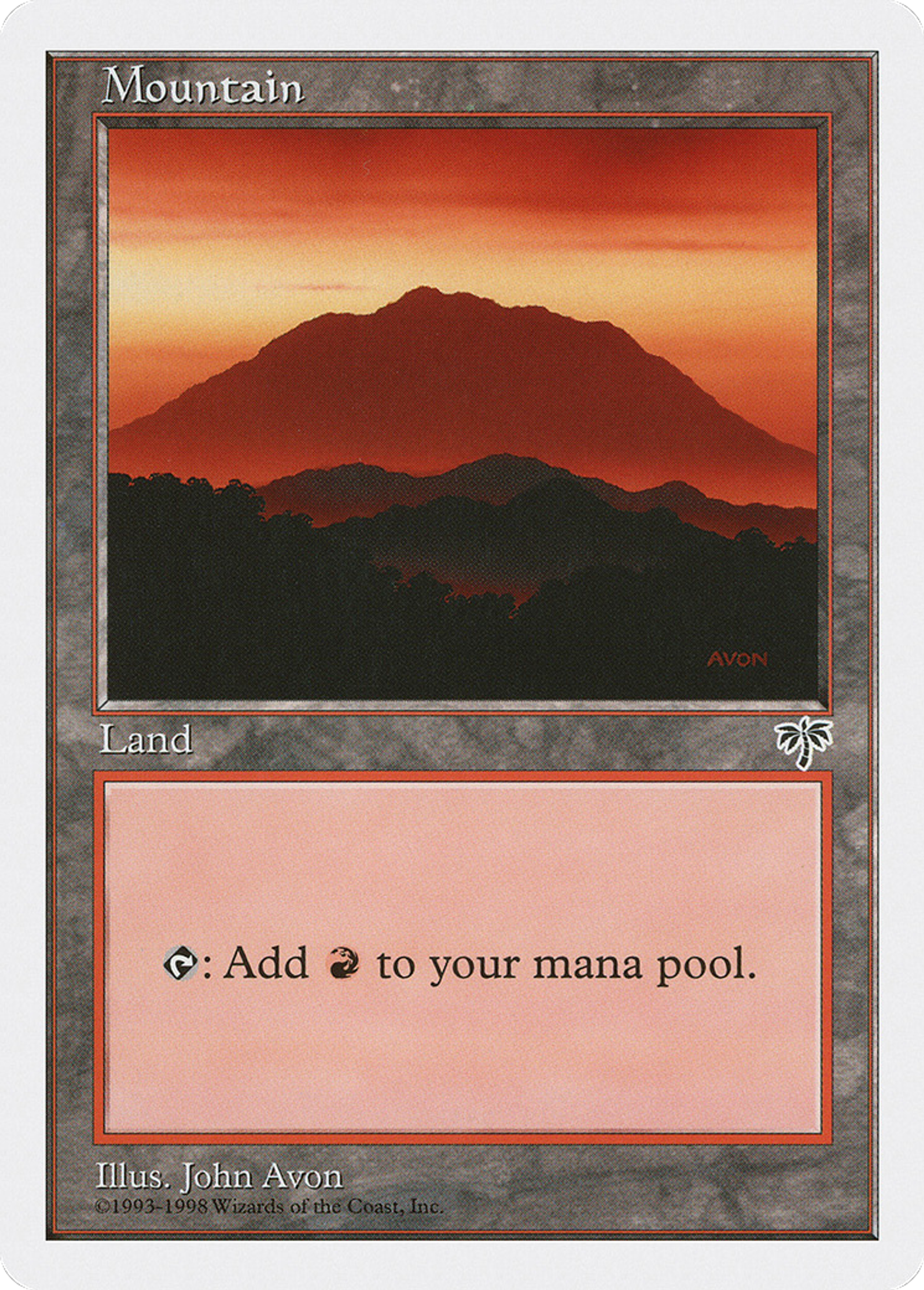 Mountain — Anthologies — Magic: The Gathering