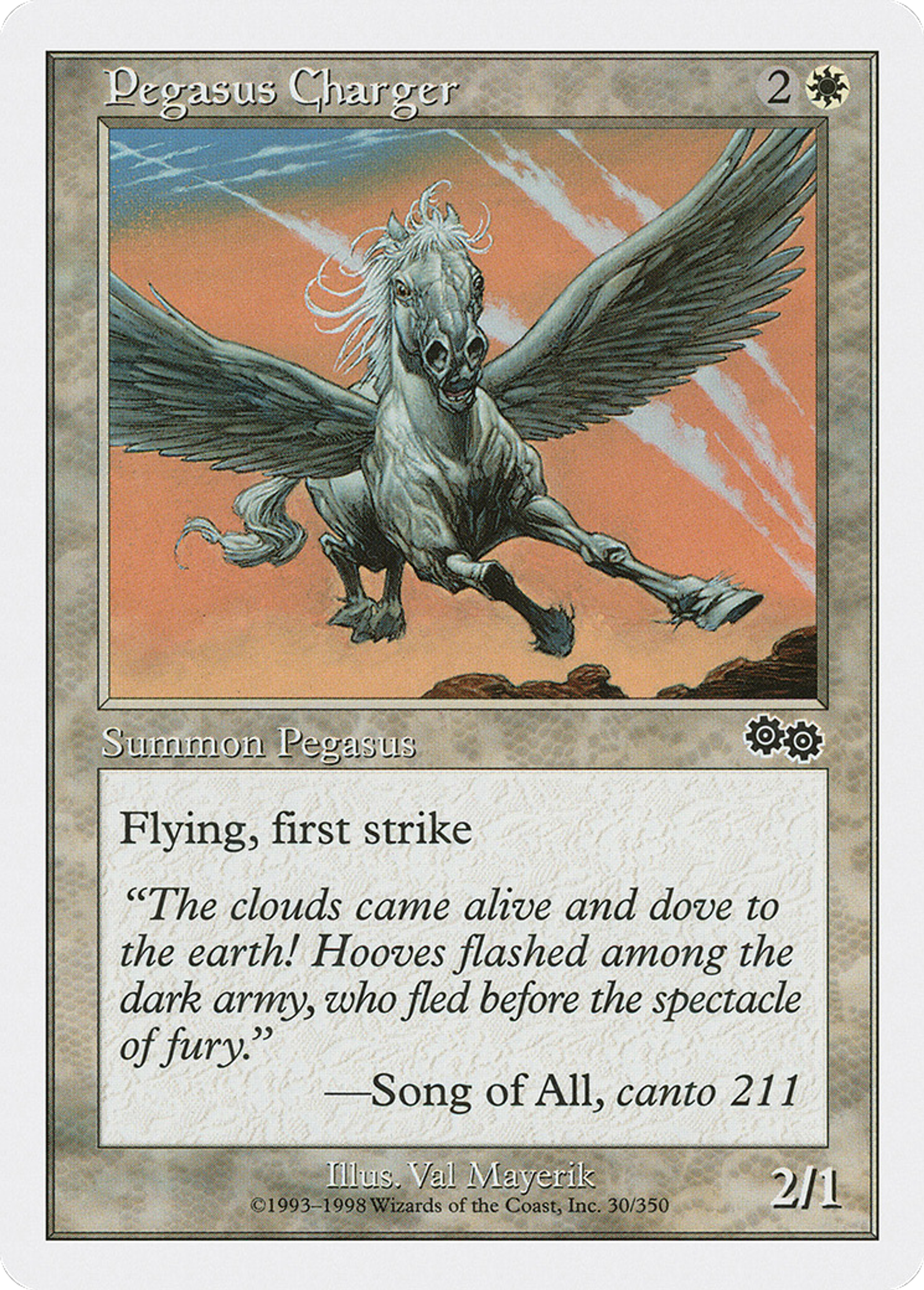 Pegasus Charger — Anthologies — Magic: The Gathering