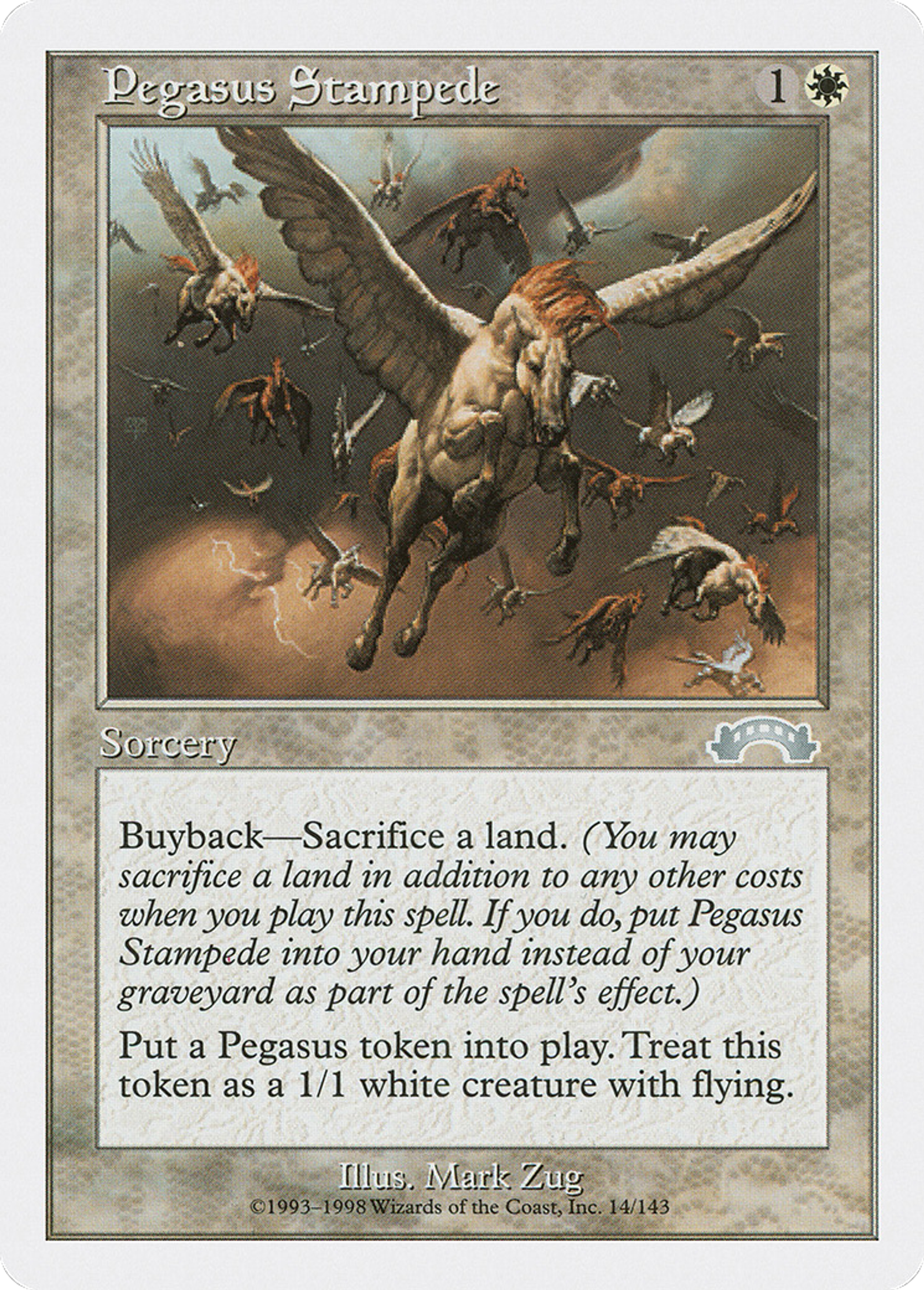 Pegasus Stampede — Anthologies — Magic: The Gathering