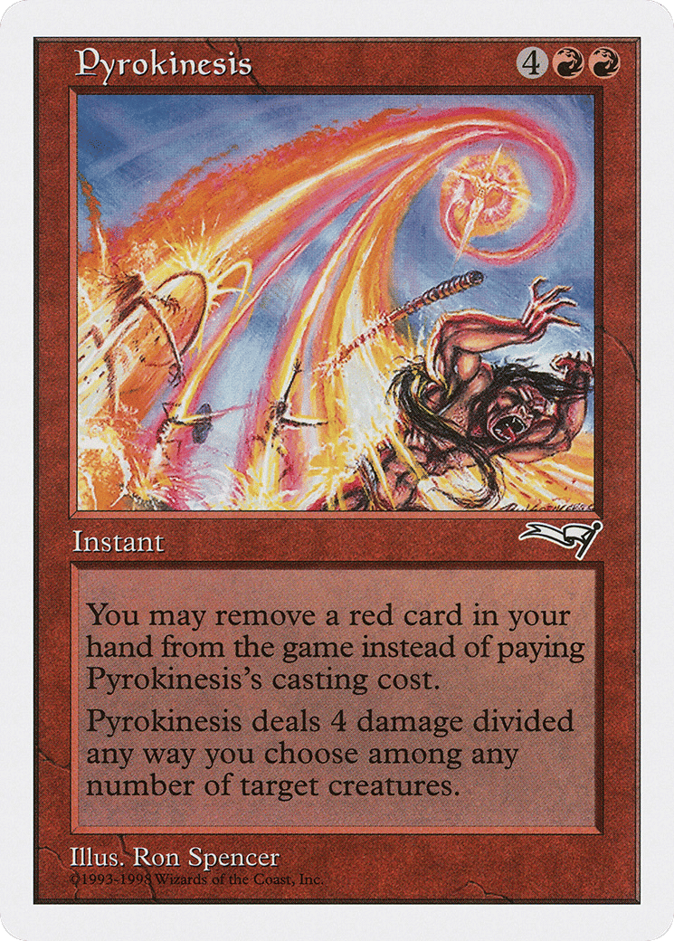 Pyrokinesis — Anthologies — Magic: The Gathering