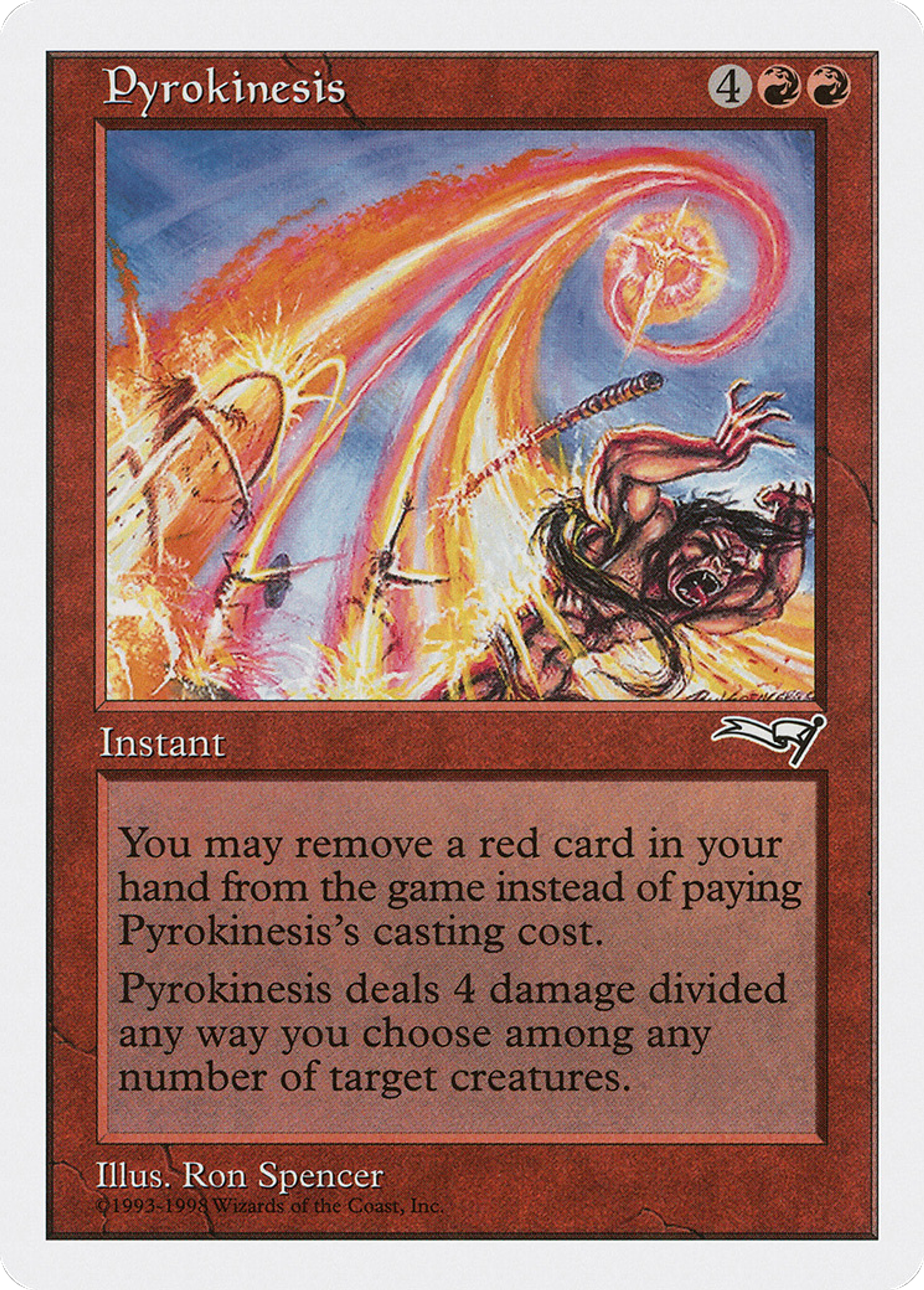 Pyrokinesis — Anthologies — Magic: The Gathering