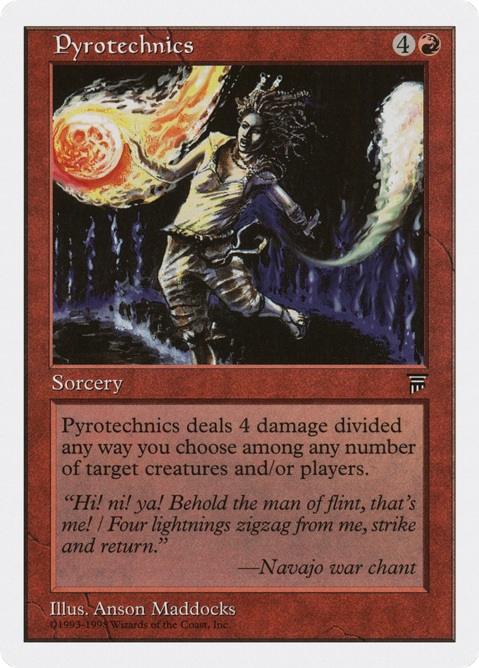 Pyrotechnics — Anthologies — Magic: The Gathering