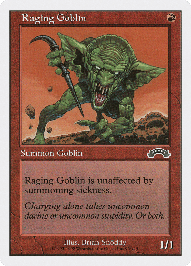 Raging Goblin — Anthologies — Magic: The Gathering