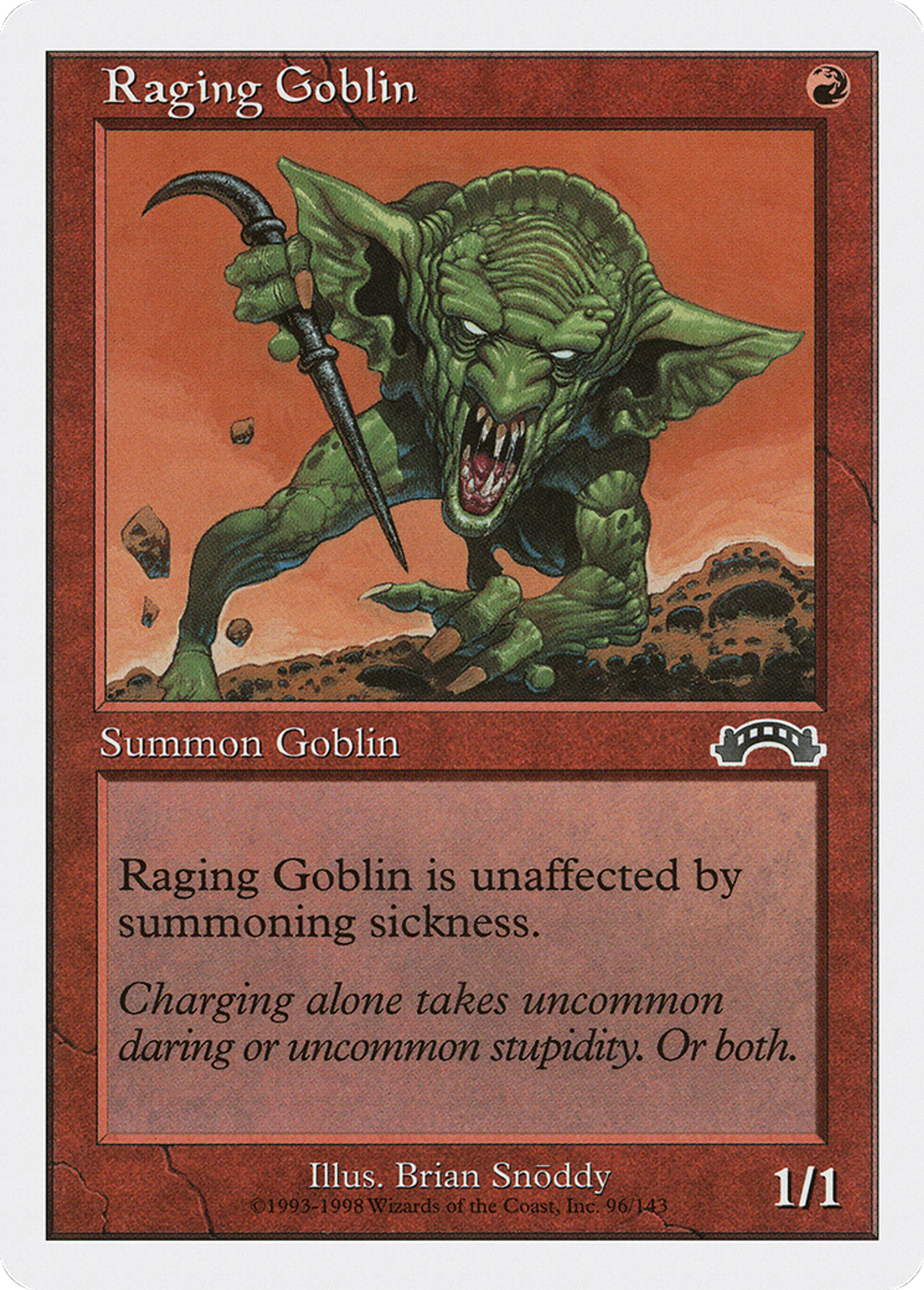 Raging Goblin — Anthologies — Magic: The Gathering