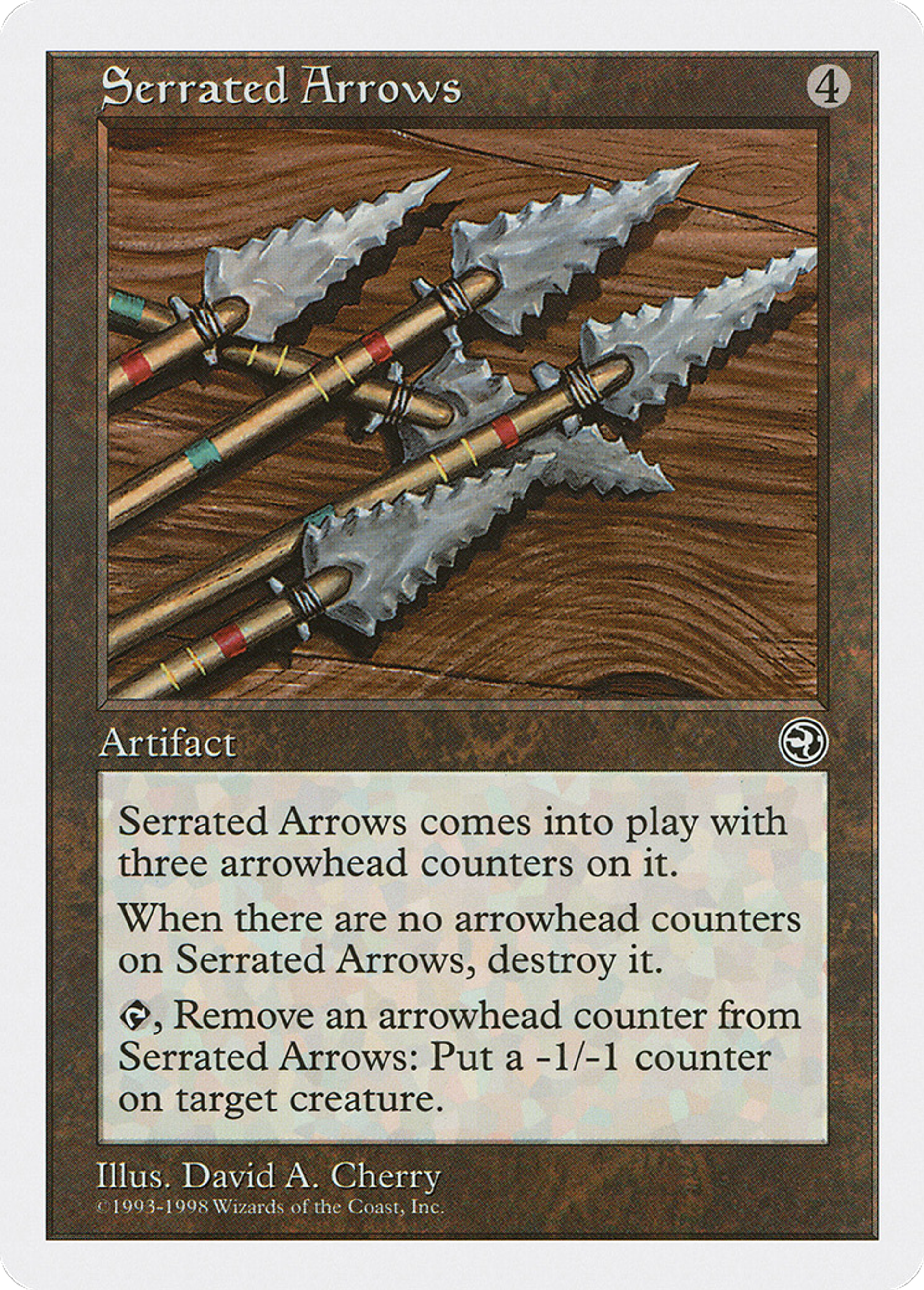 Serrated Arrows — Anthologies — Magic: The Gathering