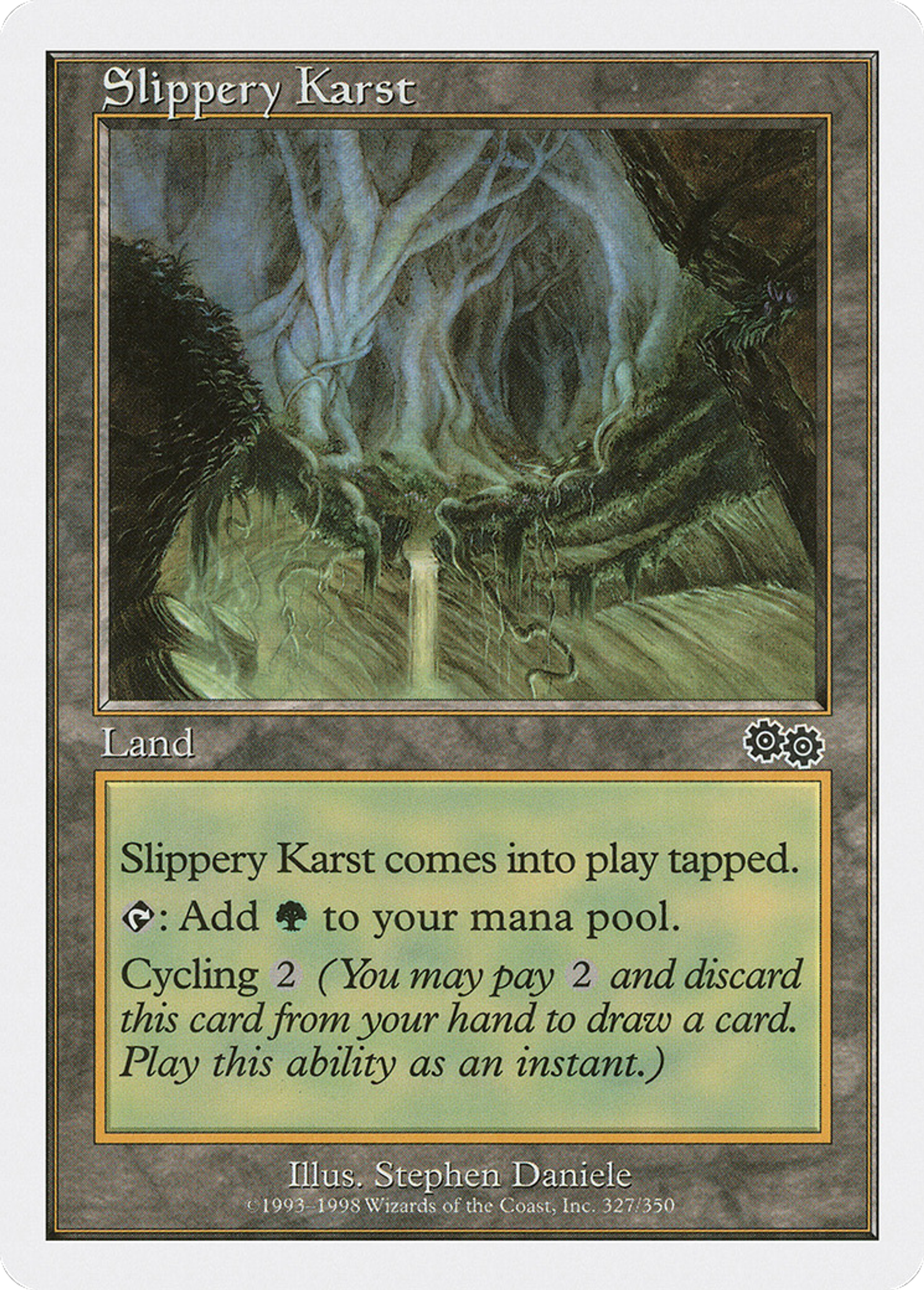 Slippery Karst — Anthologies — Magic: The Gathering