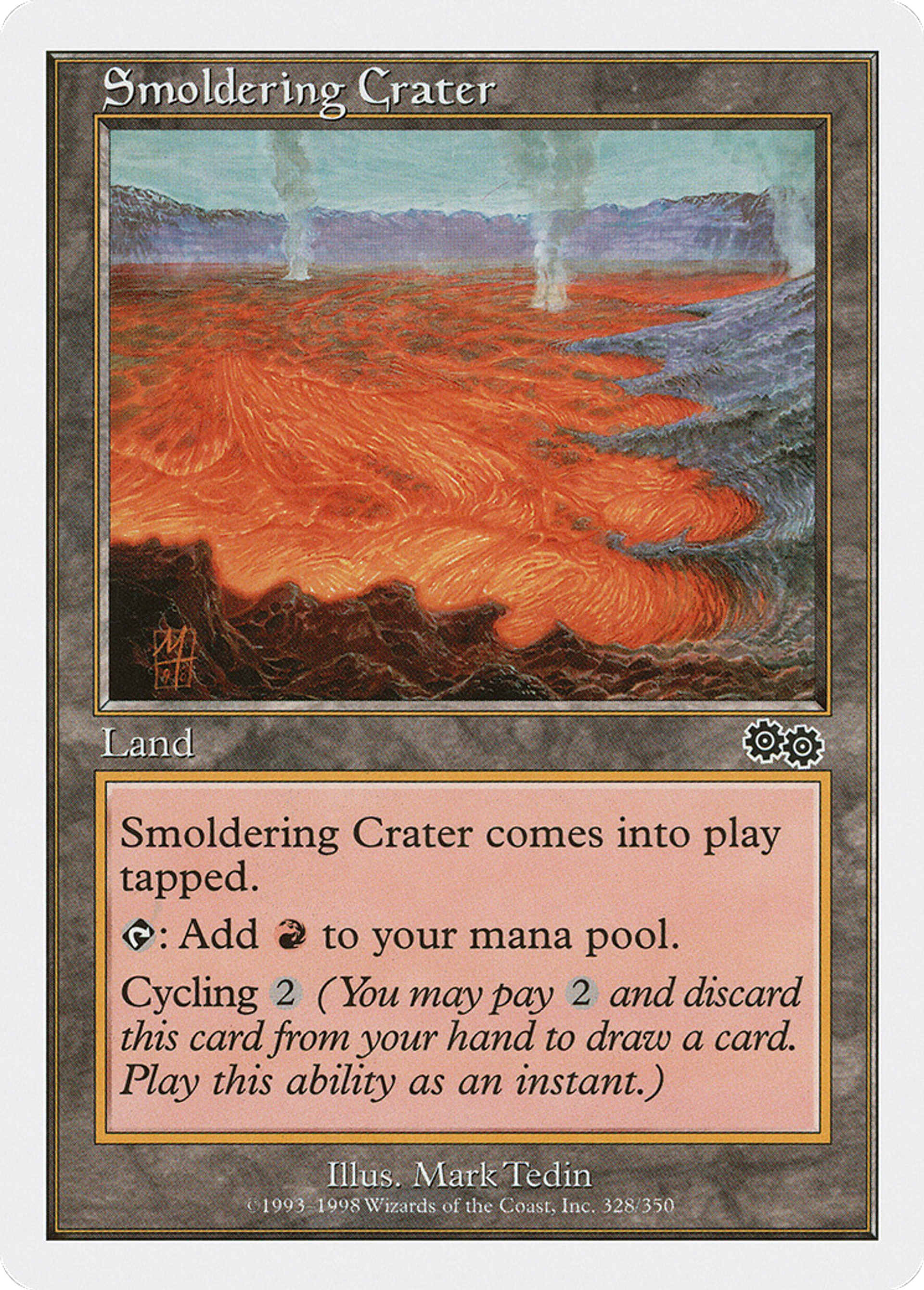 Smoldering Crater — Anthologies — Magic: The Gathering