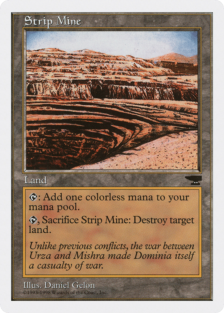 Strip Mine — Anthologies — Magic: The Gathering