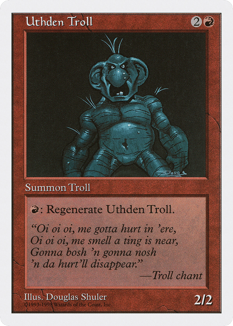 Troll d'Uthden — Anthologies — Magic: The Gathering