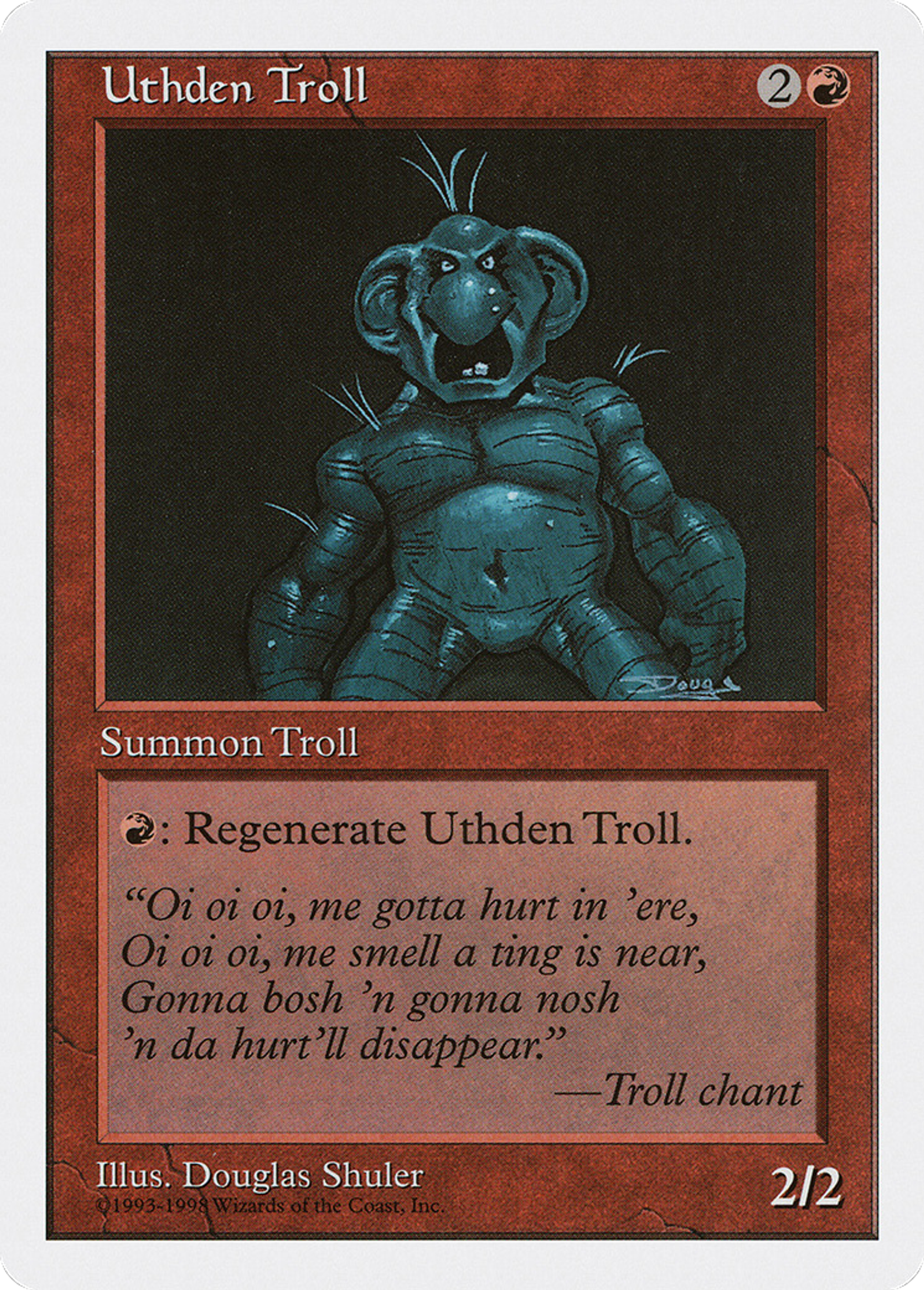 Uthden Troll — Anthologies — Magic: The Gathering