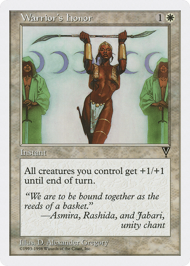 Warrior's Honor — Anthologies — Magic: The Gathering