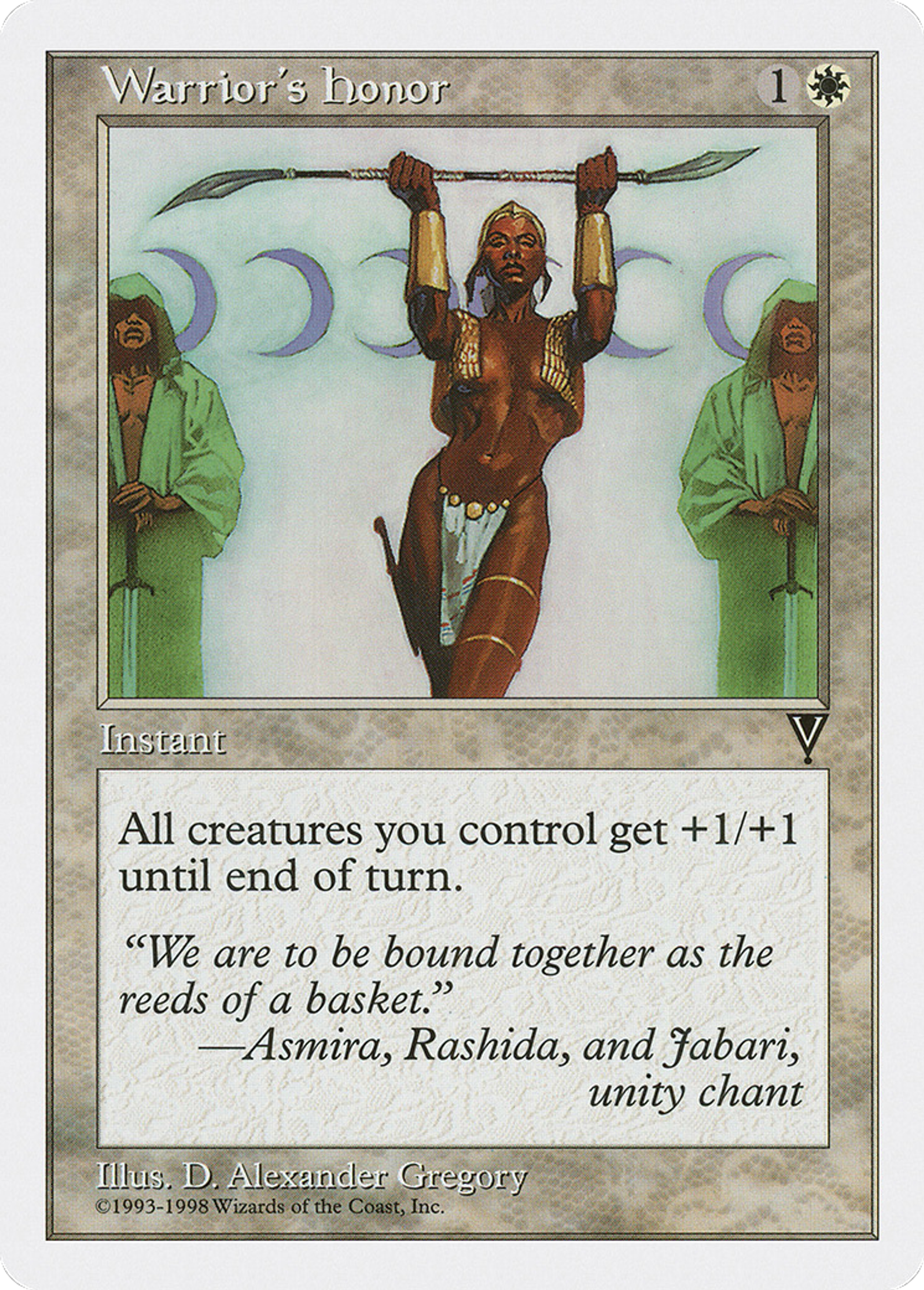 Warrior's Honor — Anthologies — Magic: The Gathering