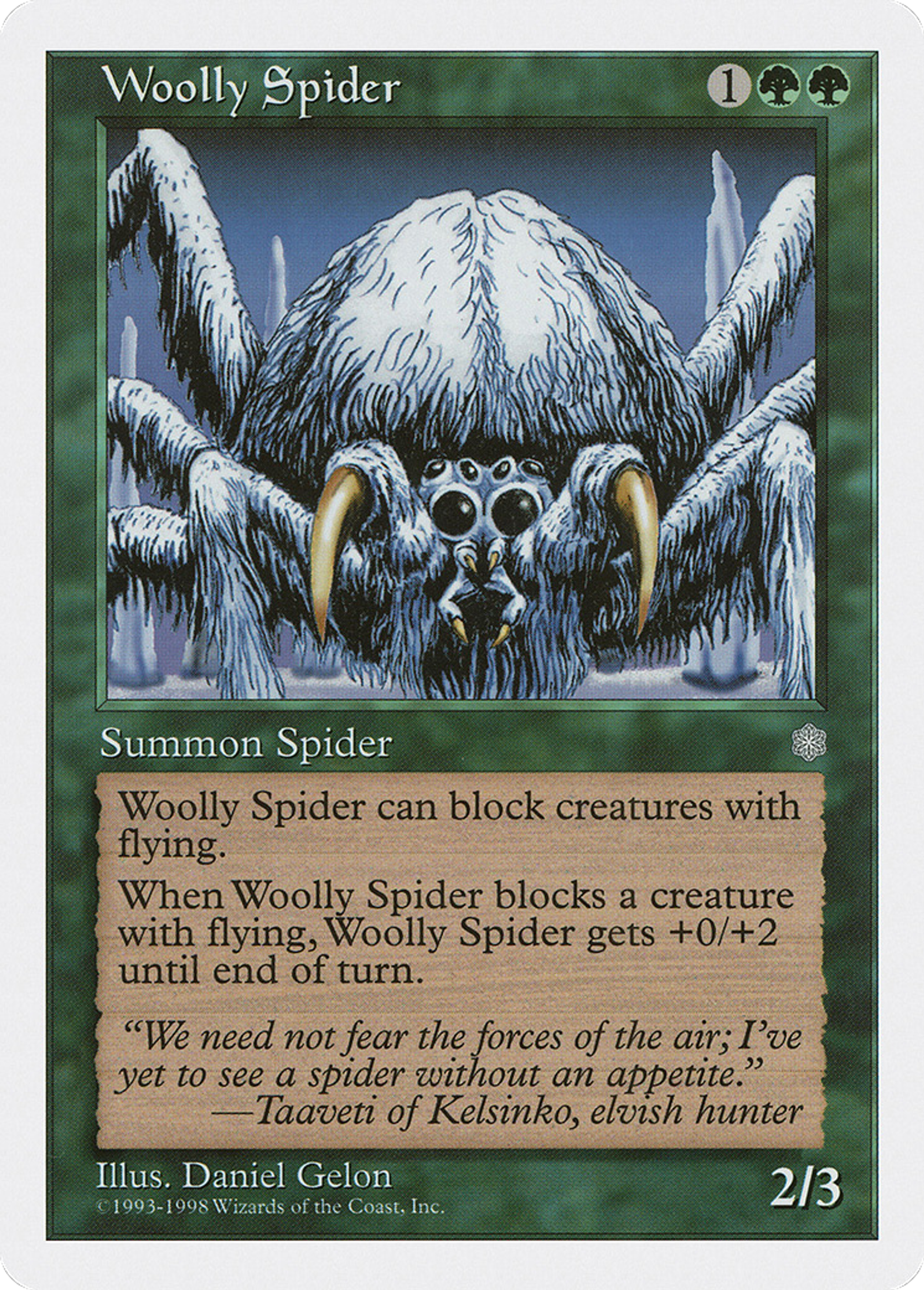 Woolly Spider — Anthologies — Magic: The Gathering