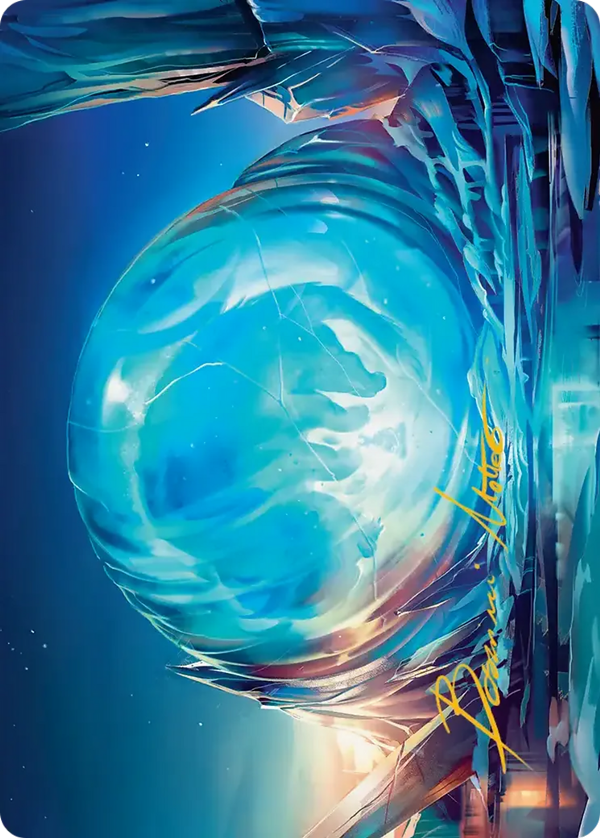Aang's Iceberg — Avatar: the Last Airbender Art Series — Magic: The Gathering
